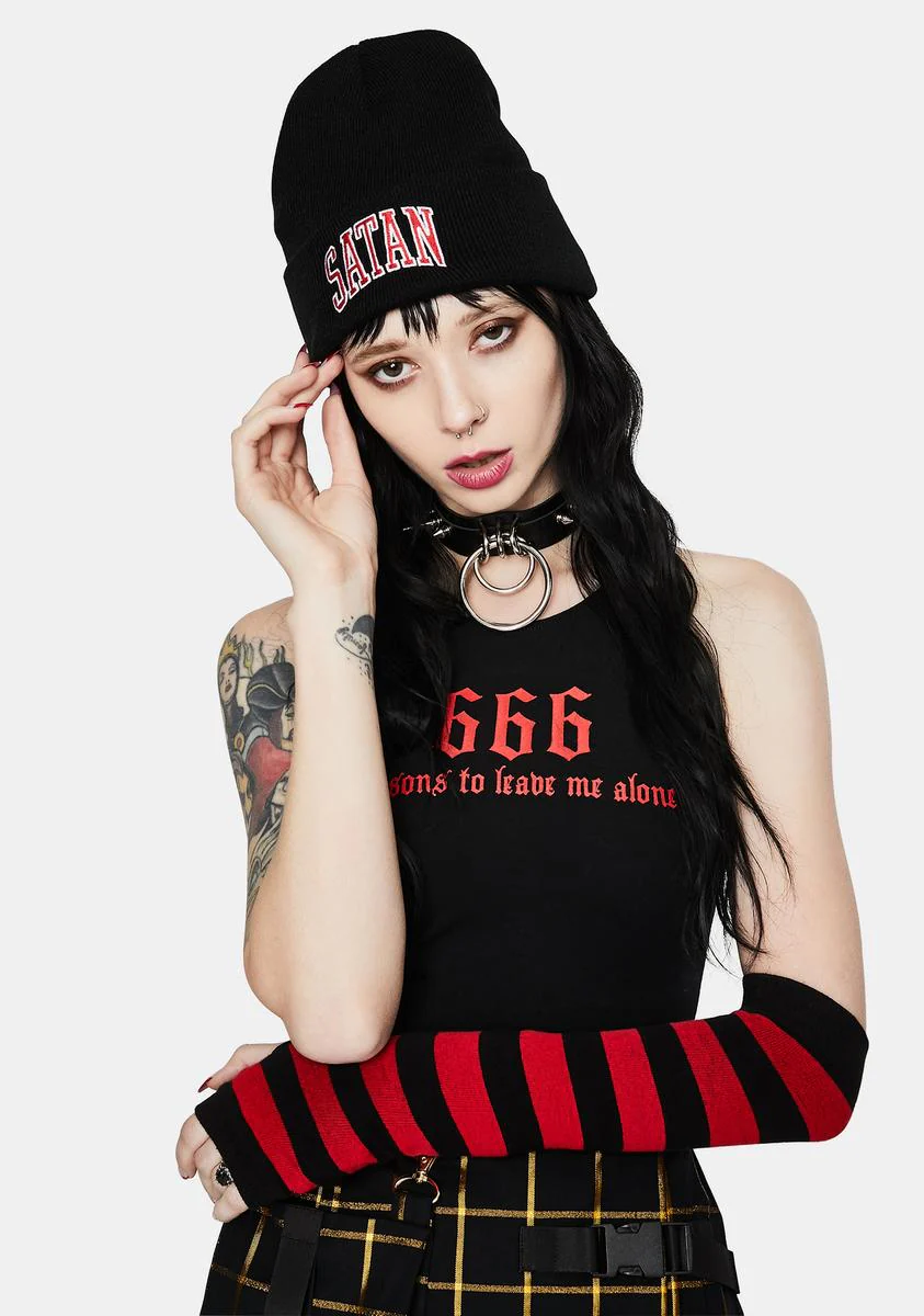 OG Satan Athletic Beanie - Image 3