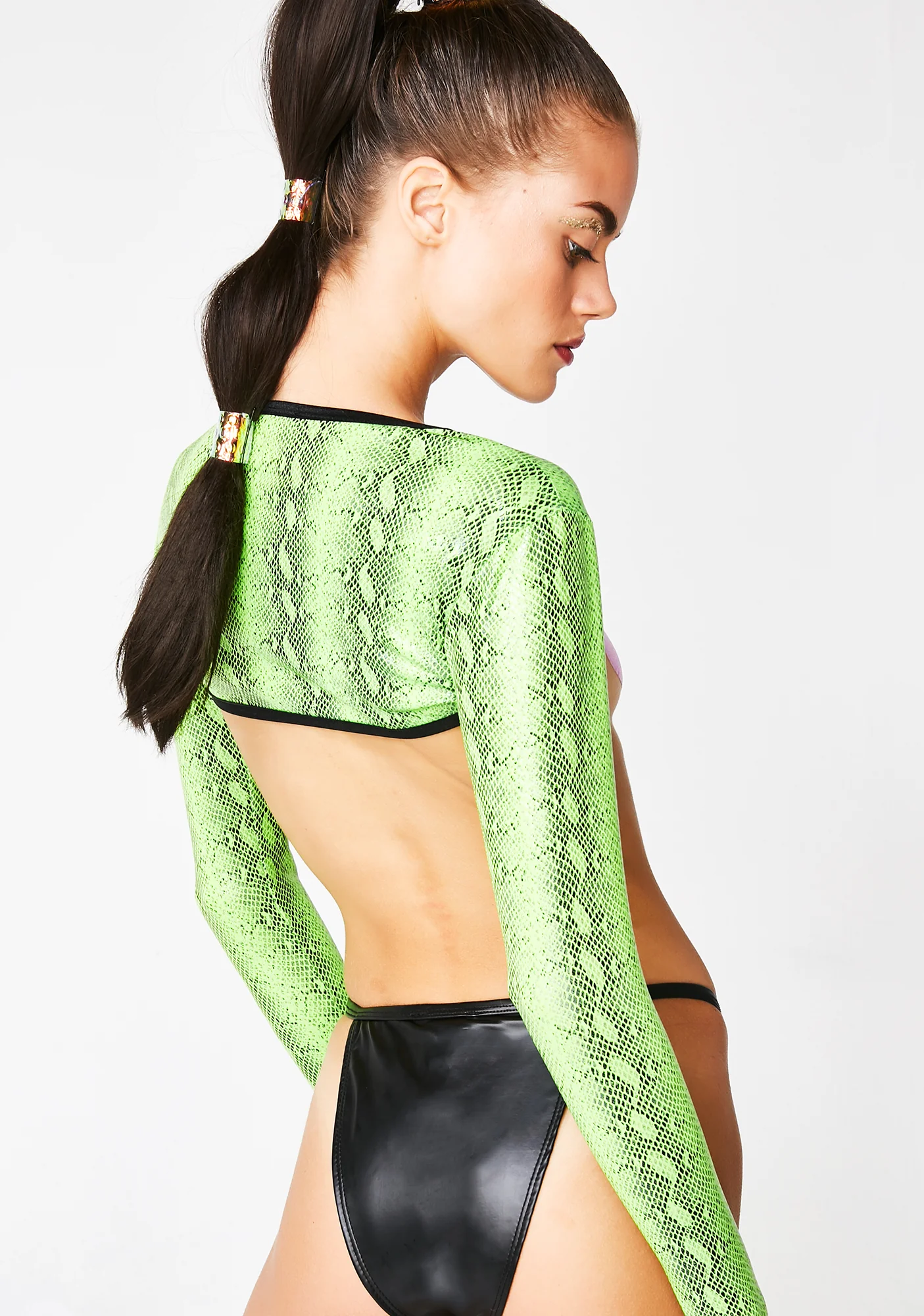 OG Sinner Snakeskin Shrug - Image 4