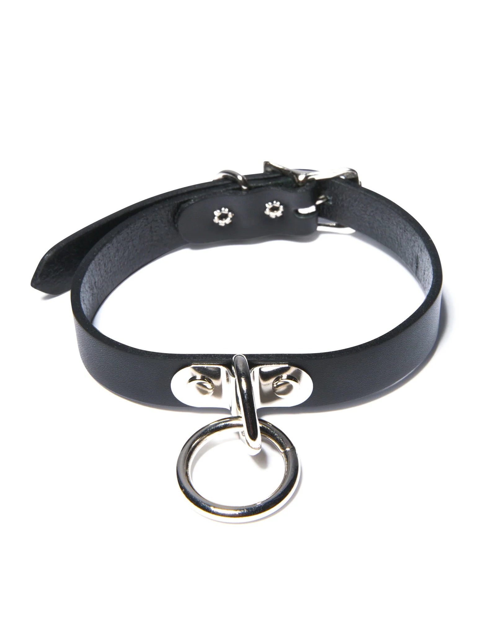 Ogasm O-Ring Collar Choker - White - Image 28