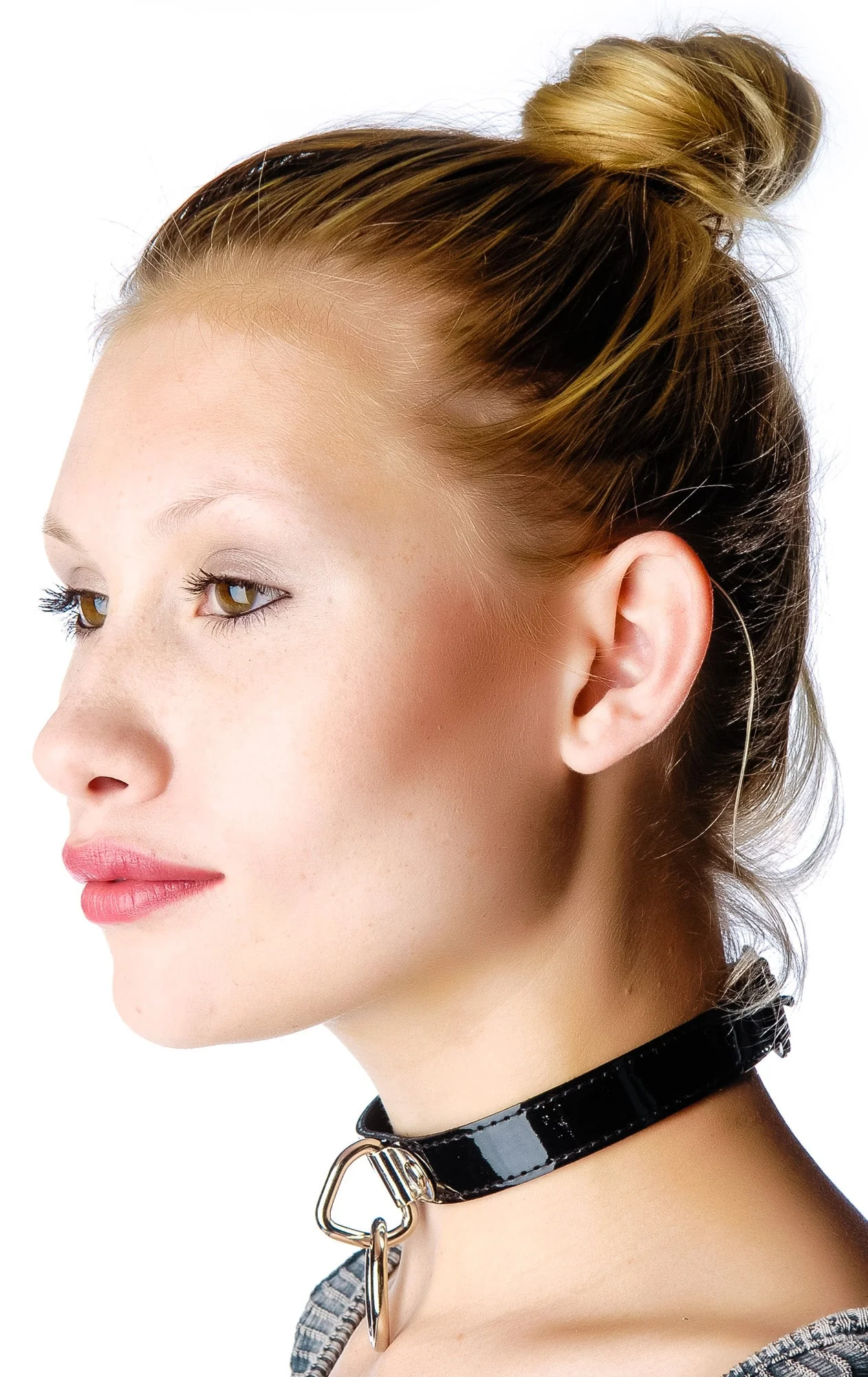 Ogasm O-Ring Collar Choker - White - Image 7