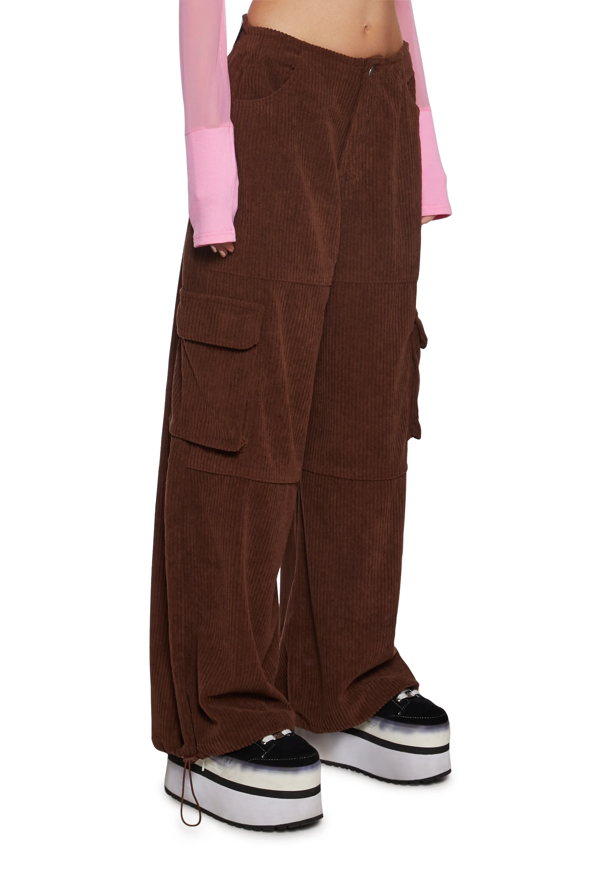 Oh My Bad Corduroy Cargo Pants - Image 3