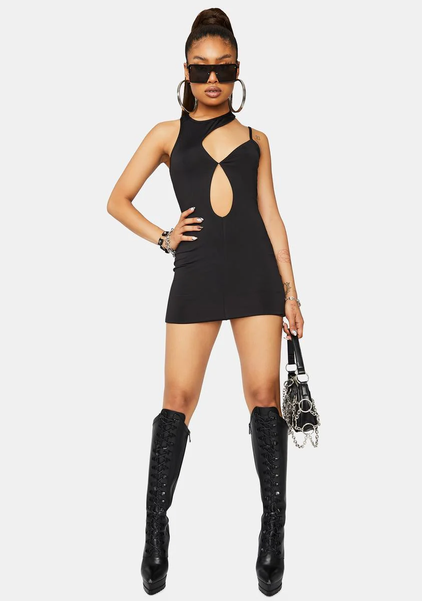 Oh She's Verified Cutout Bodycon Dress - Image 3