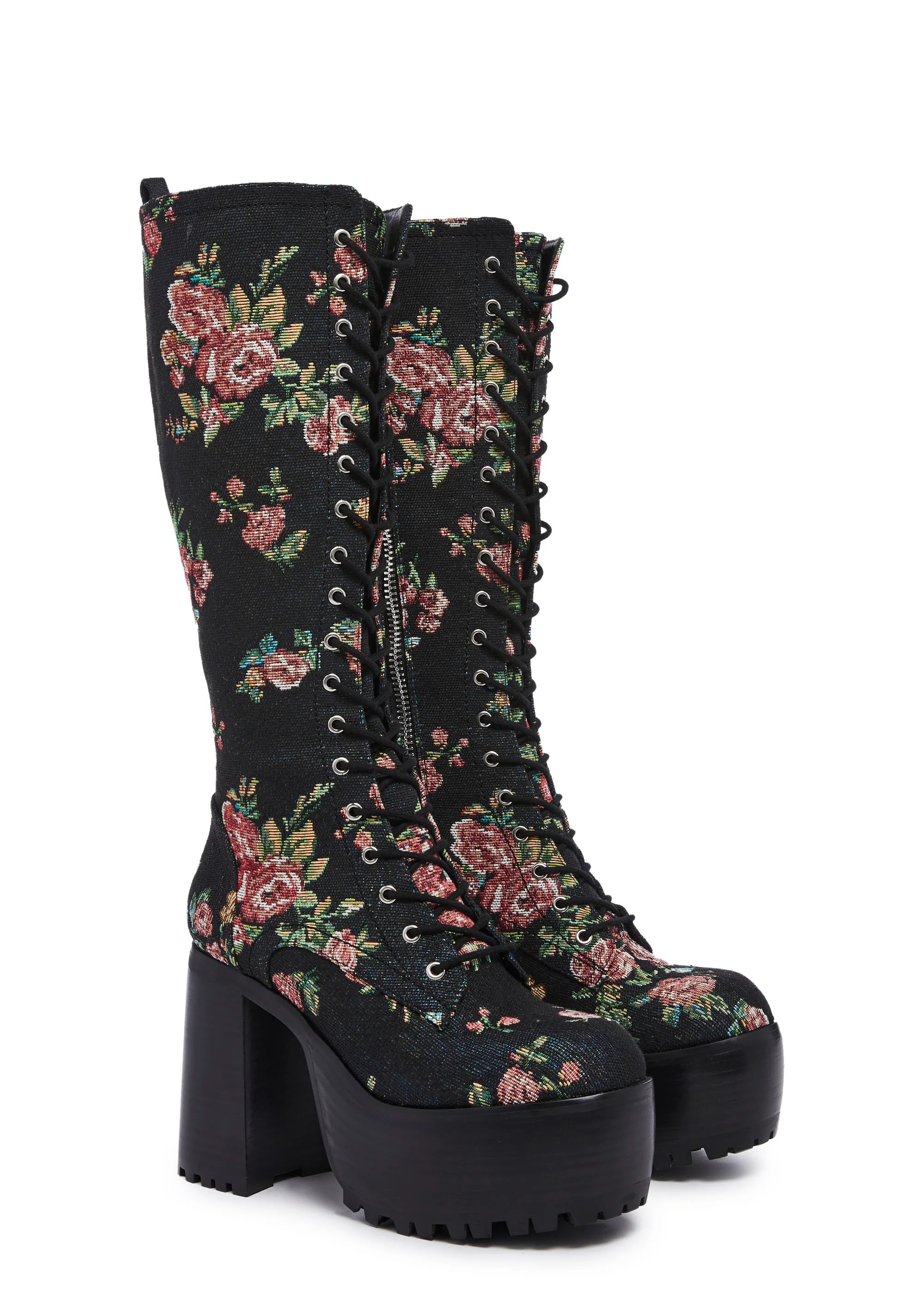 Old Fashioned Chic Platform Boots - Image 3
