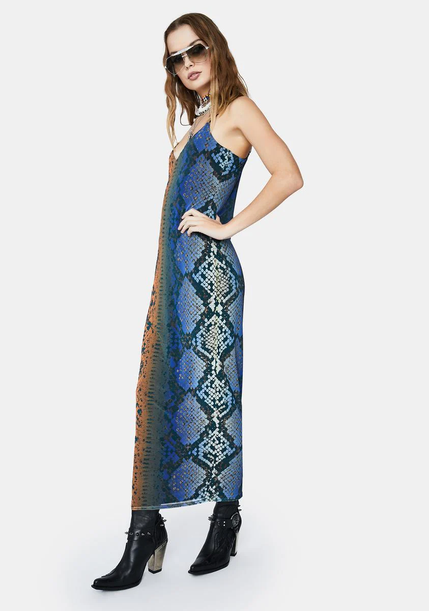 Ombre Snake Amina Maxi Dress - Image 3
