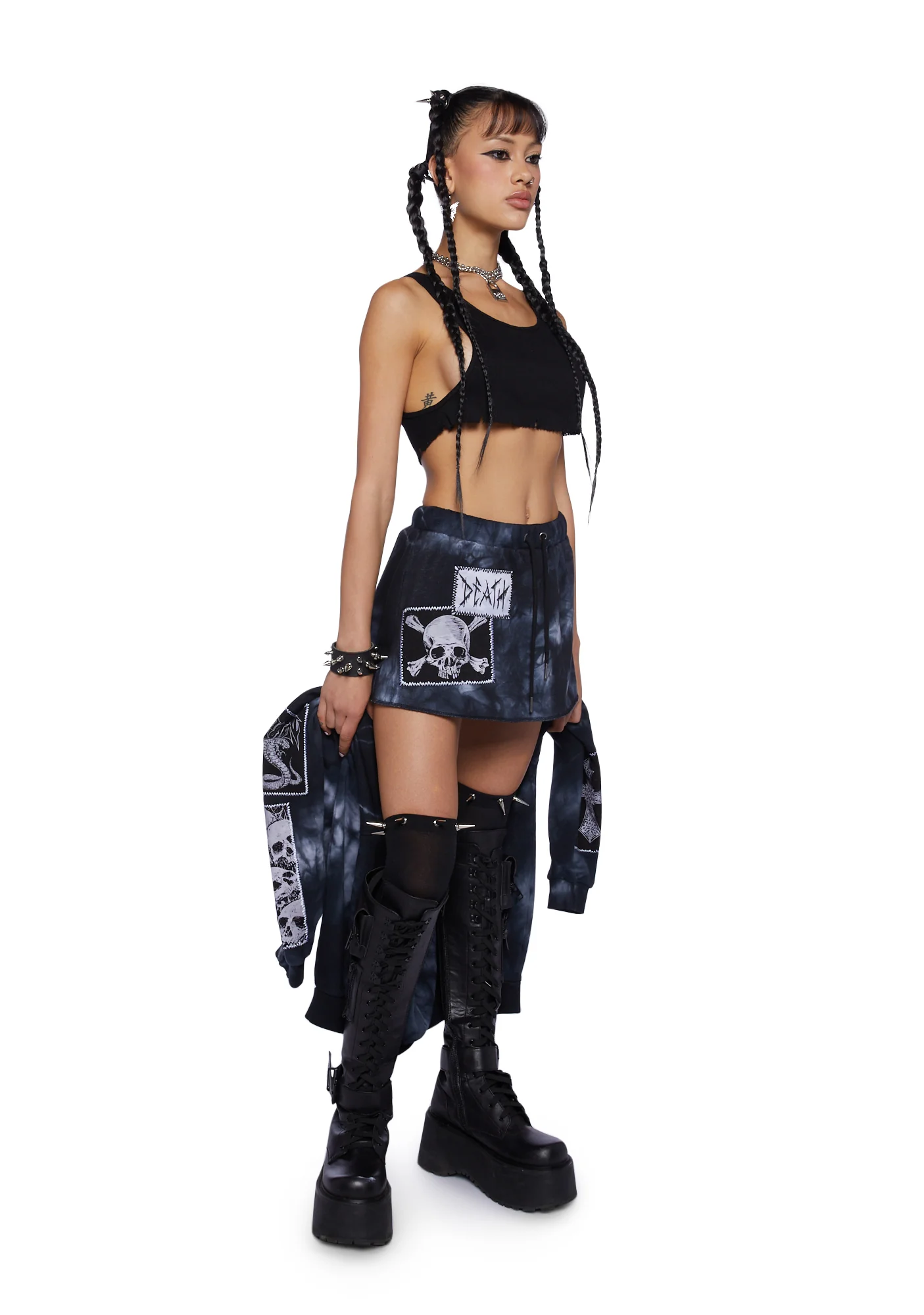 Ominous Prelude Mini Skirt - Image 2
