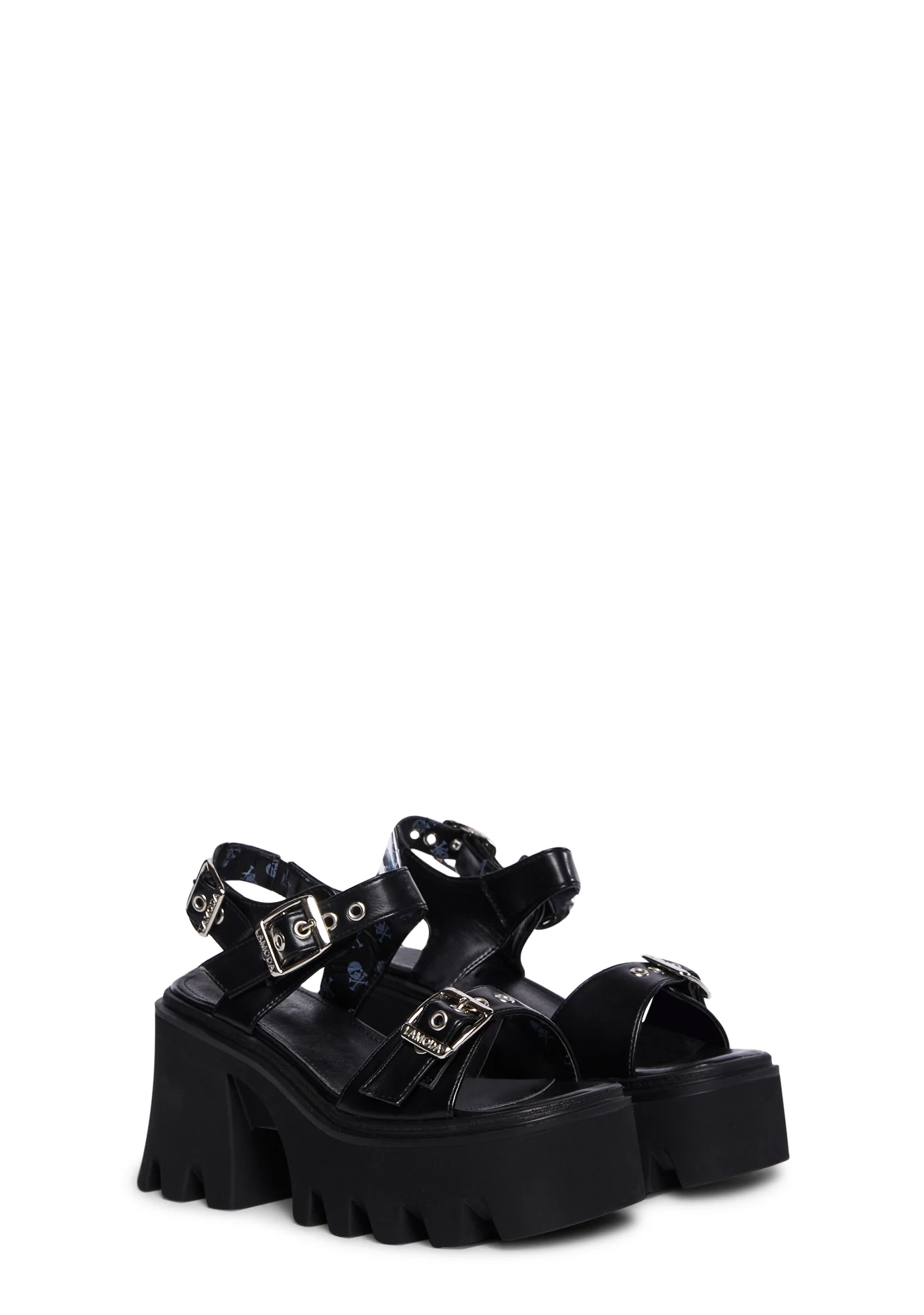 On Hold Platform Sandals - Image 3