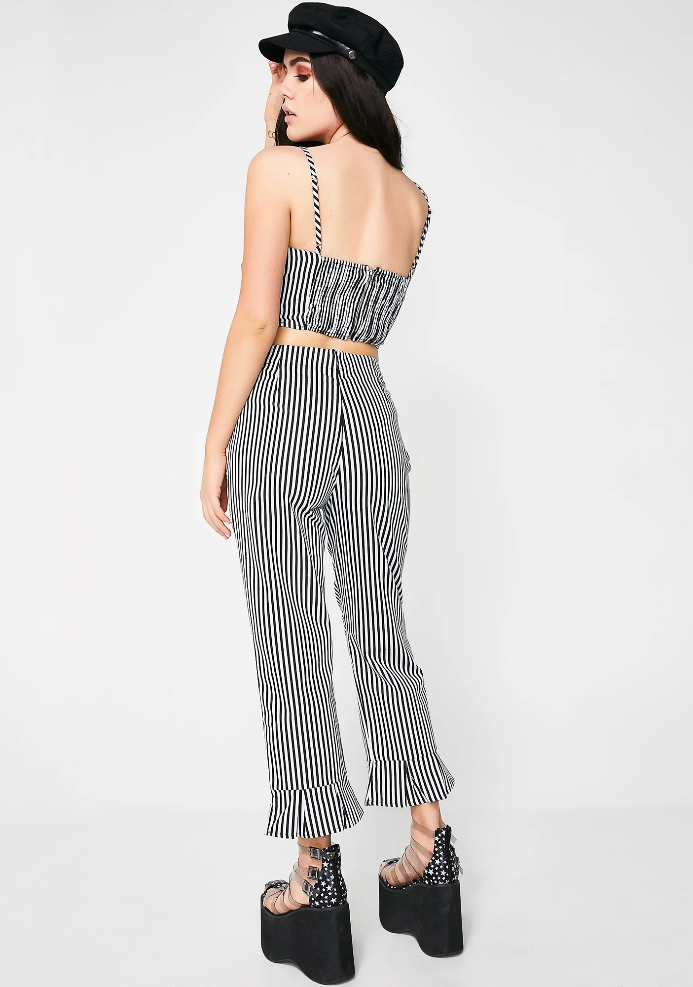 On The Line Flared Pants - Image 3