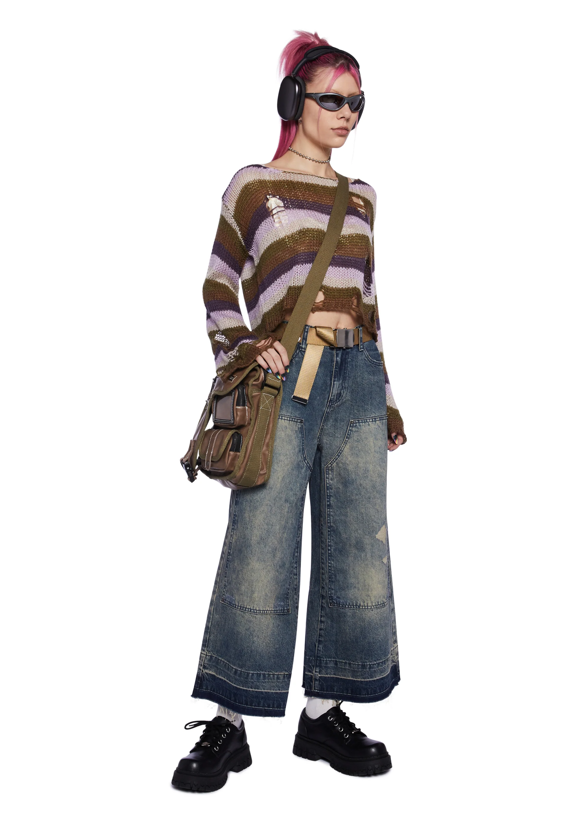 On The Metro Striped Sweater - Image 2