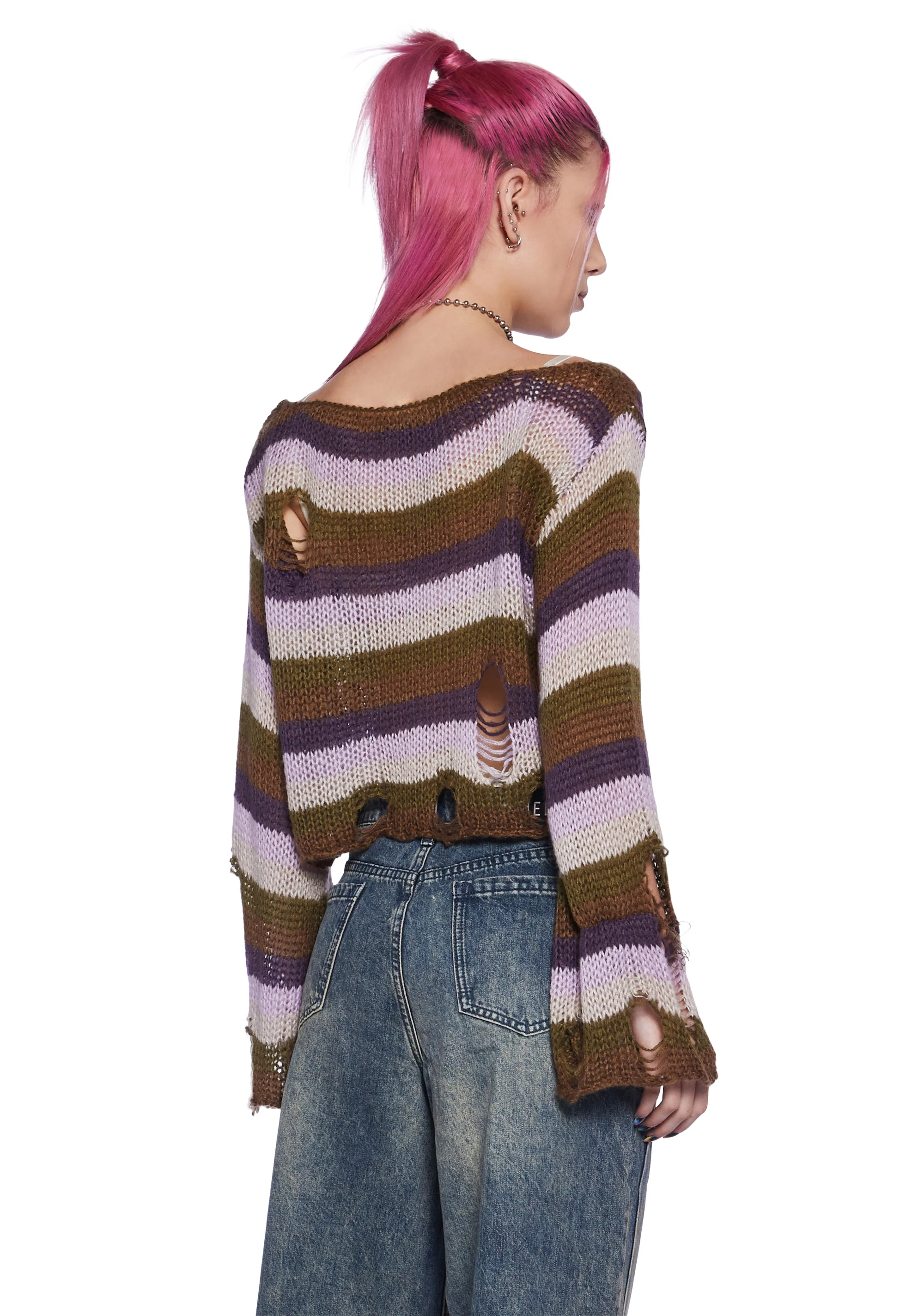 On The Metro Striped Sweater - Image 3