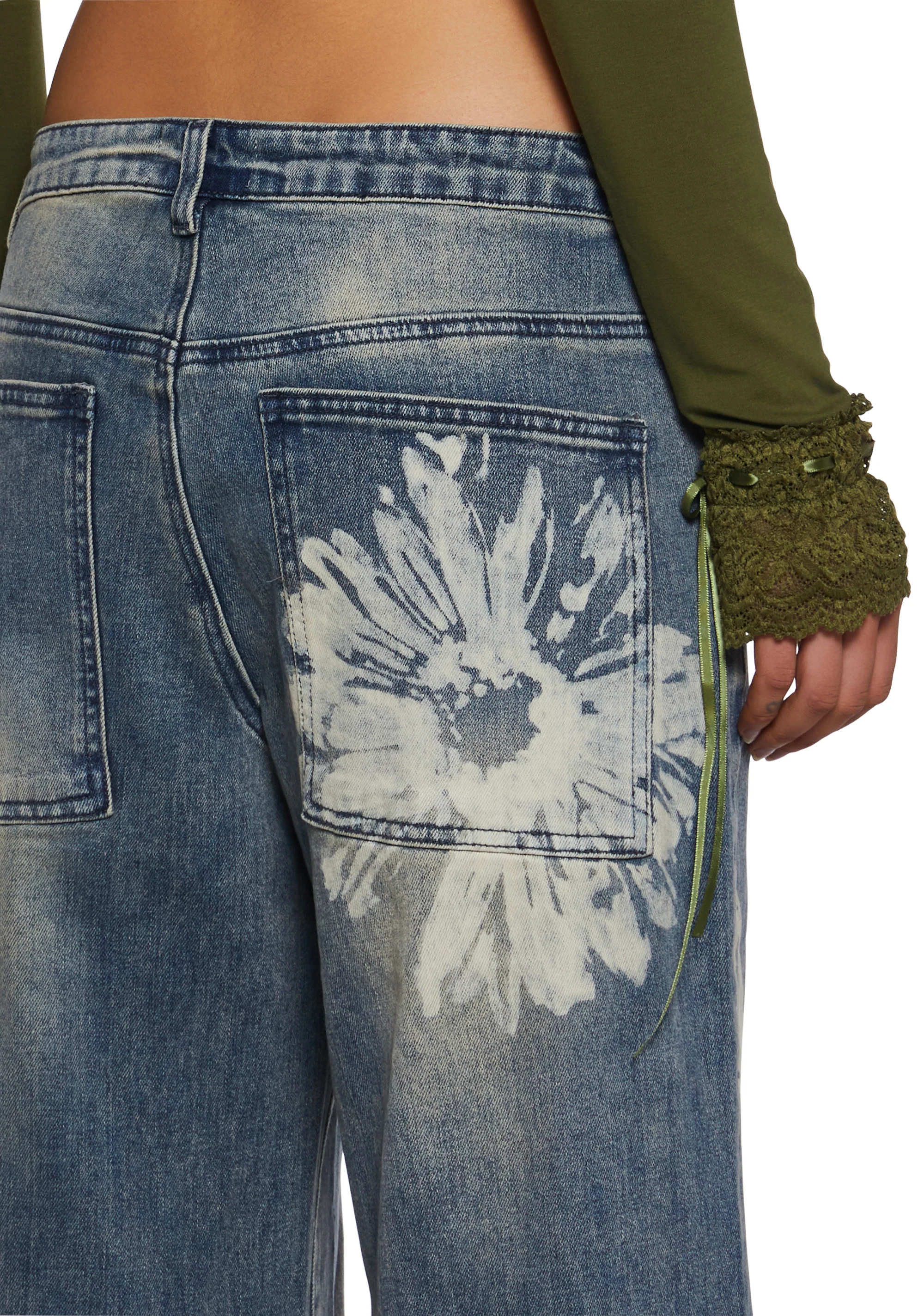 On The Terrace Denim Jeans - Image 5