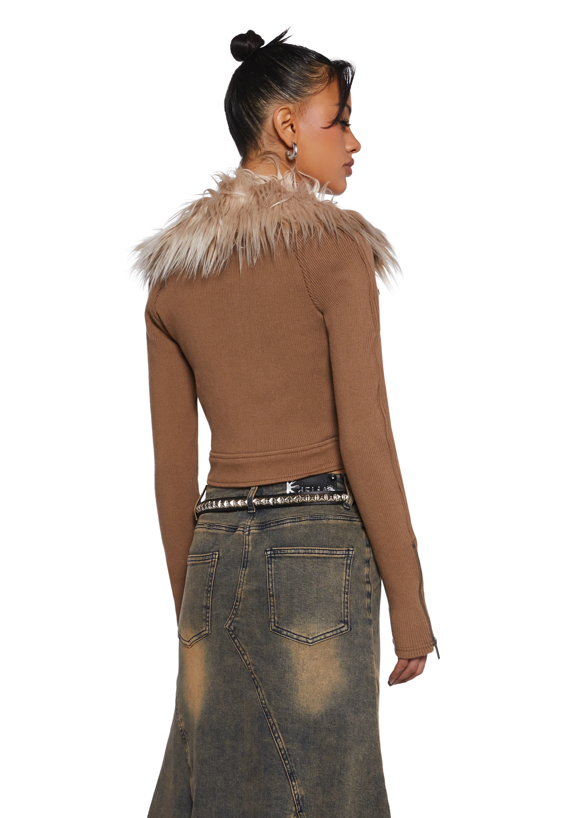 One True Pairing Moto Jacket - Image 4