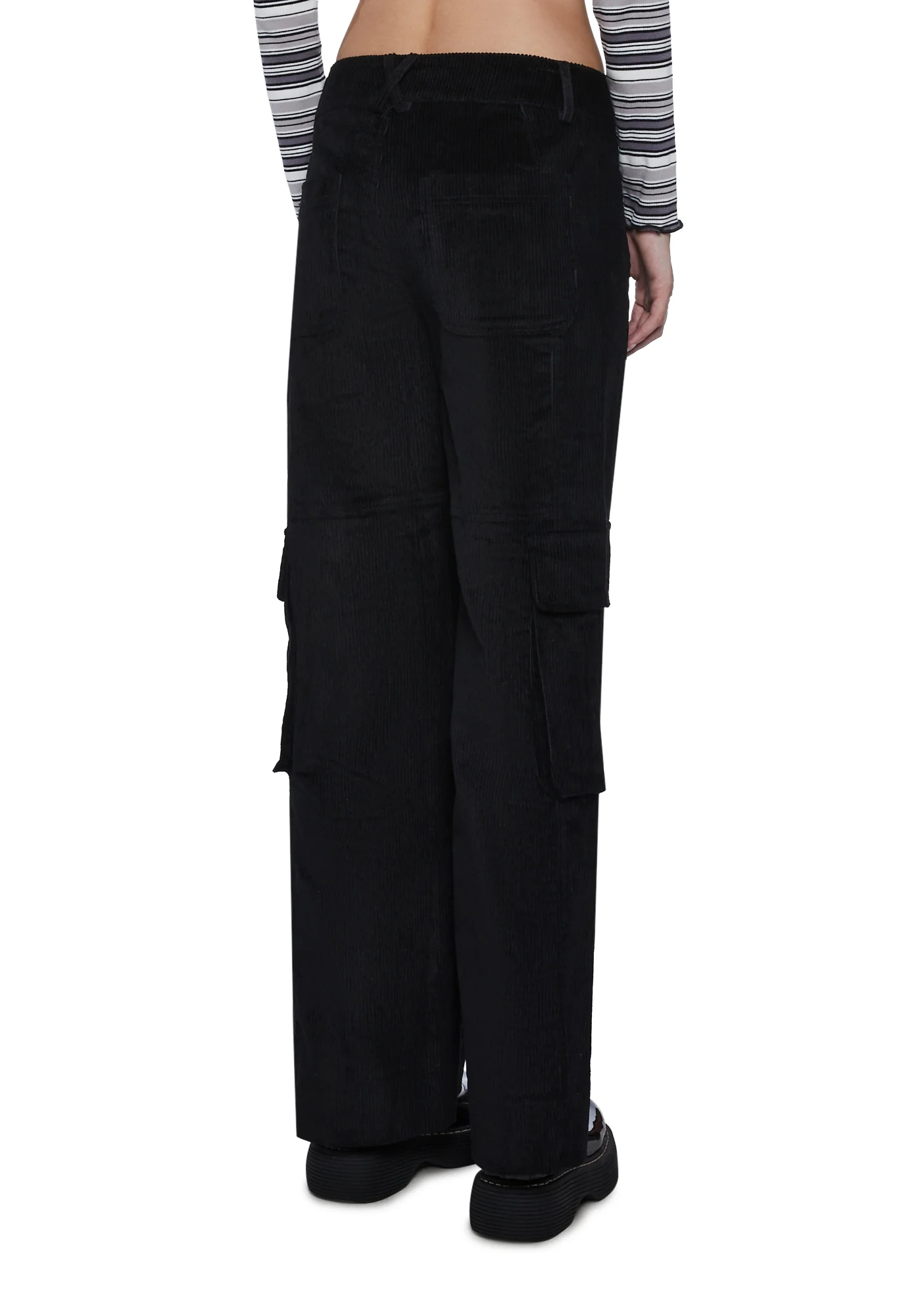 One Way Trip Cargo Pants -  Black - Image 4