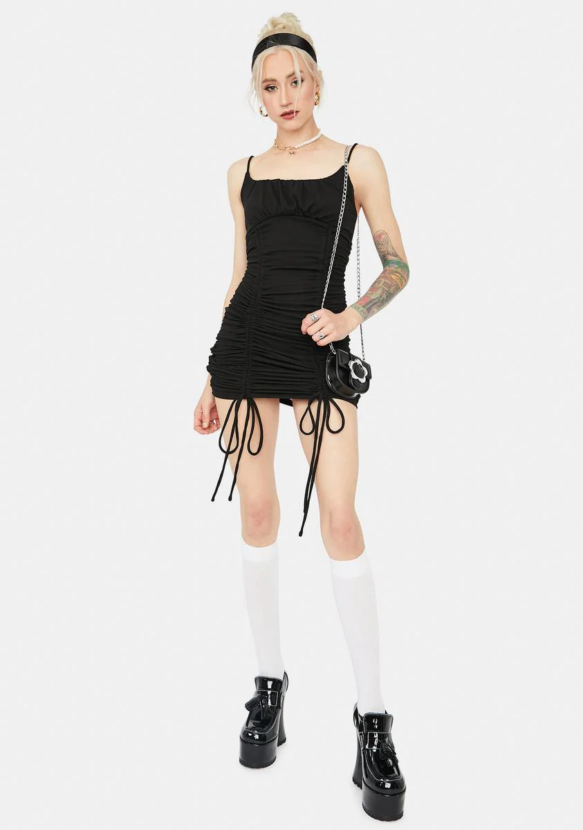 Only A Feeling Ruched Slip Dress - Image 3