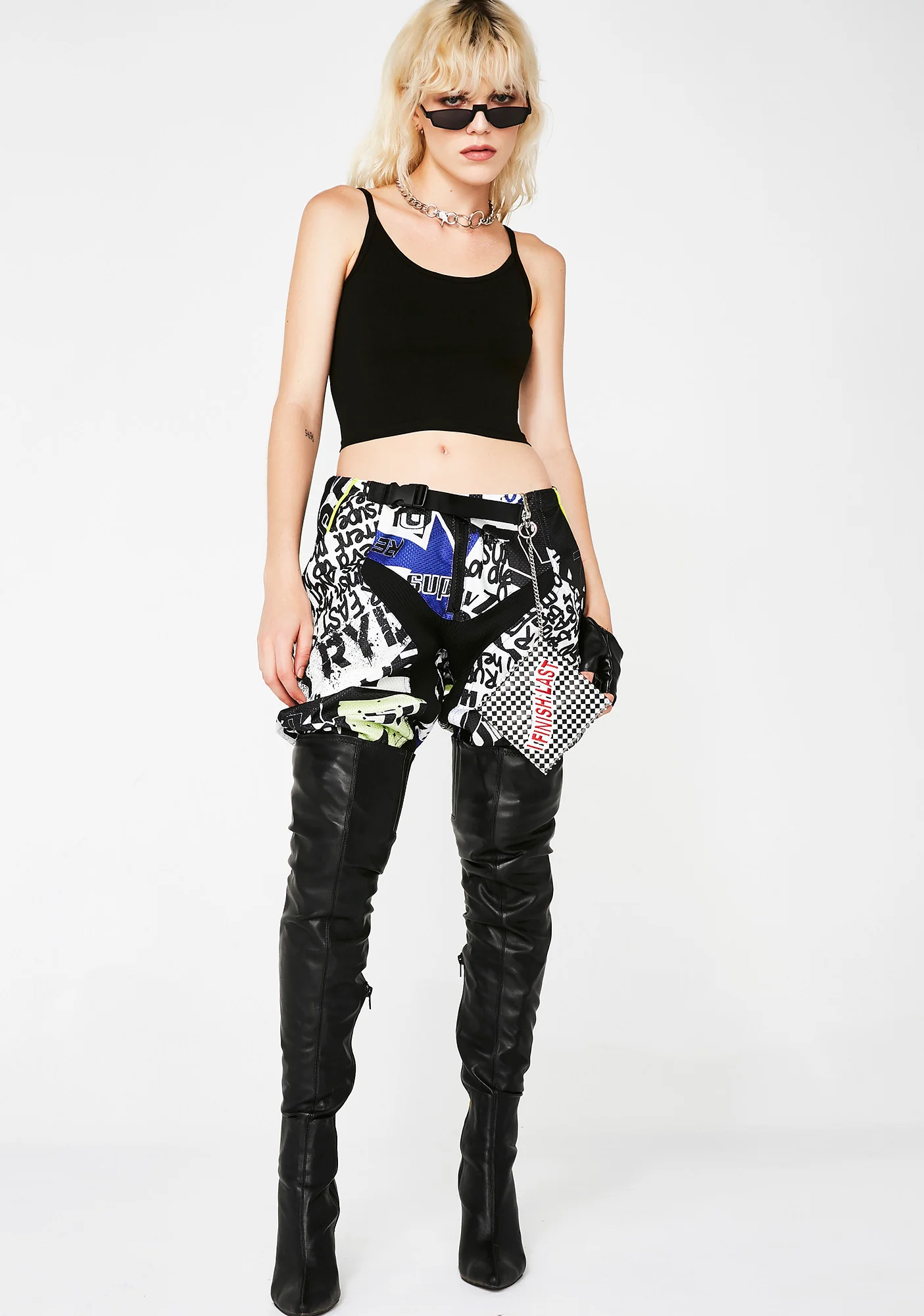 Onyx Barely Basic Crop Cami - Image 5