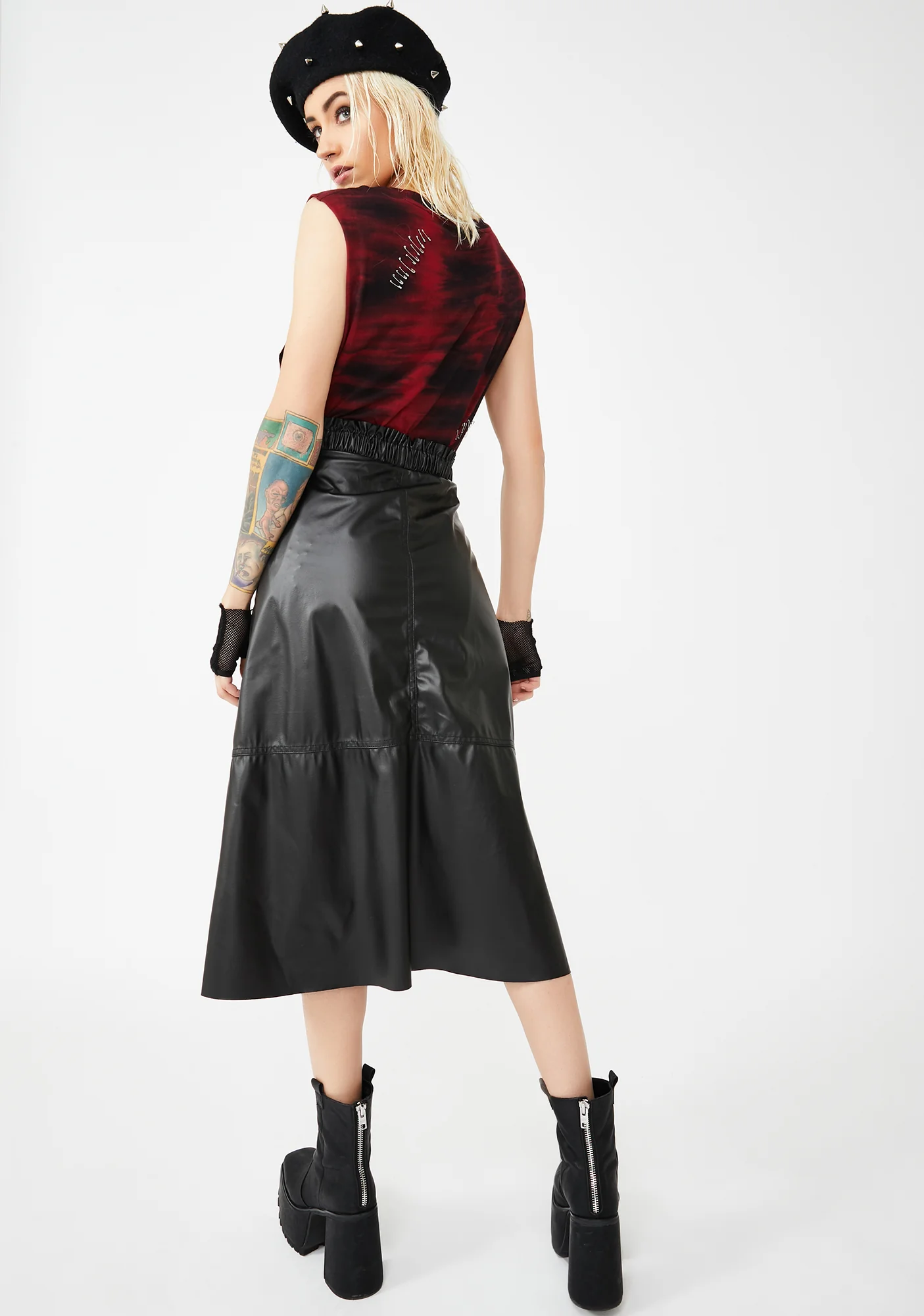 Onyx Midi Skirt - Image 4