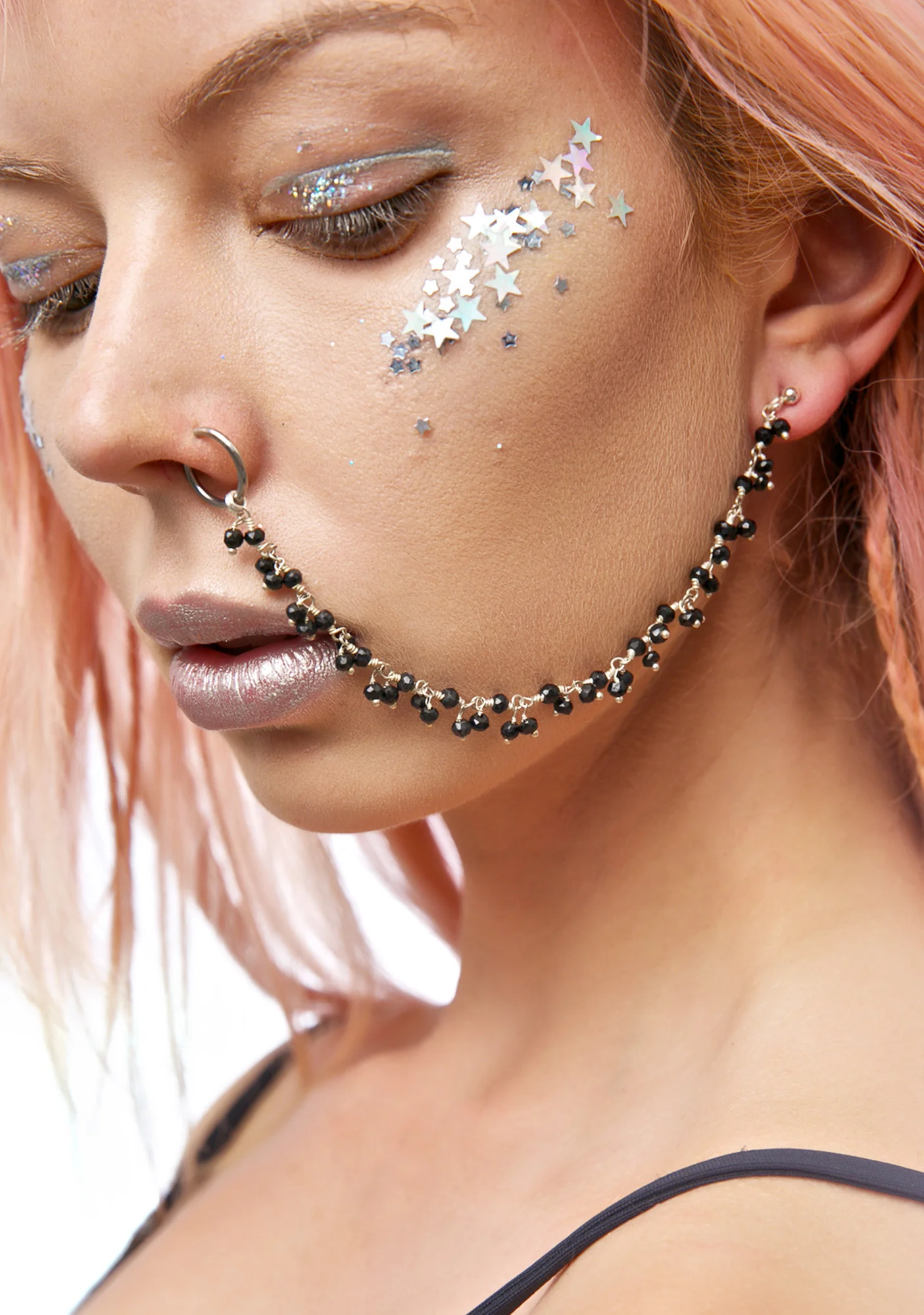 Onyx Nose Chain - Image 3