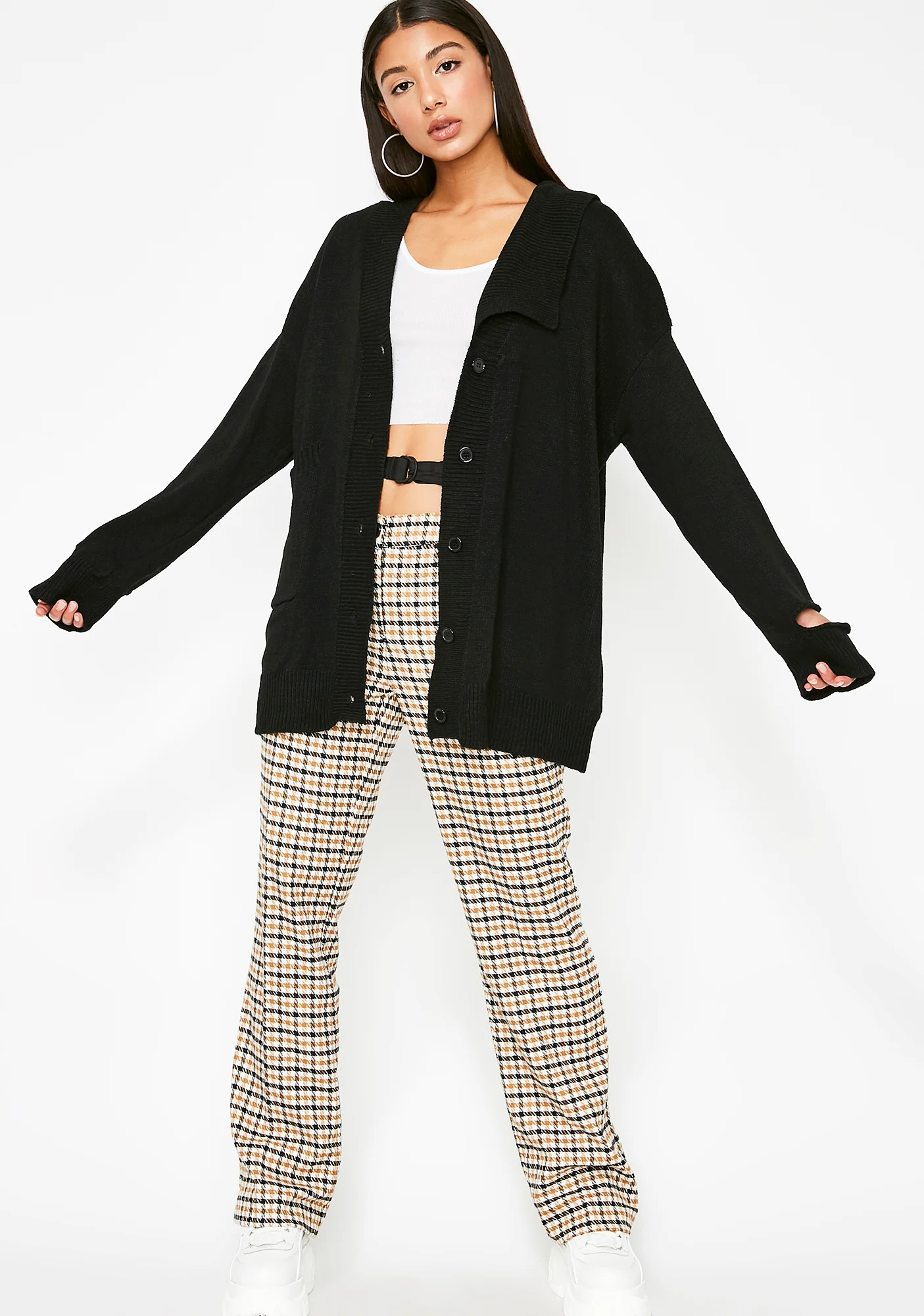 Onyx Prim N' Unproper Knit Cardigan - Image 4