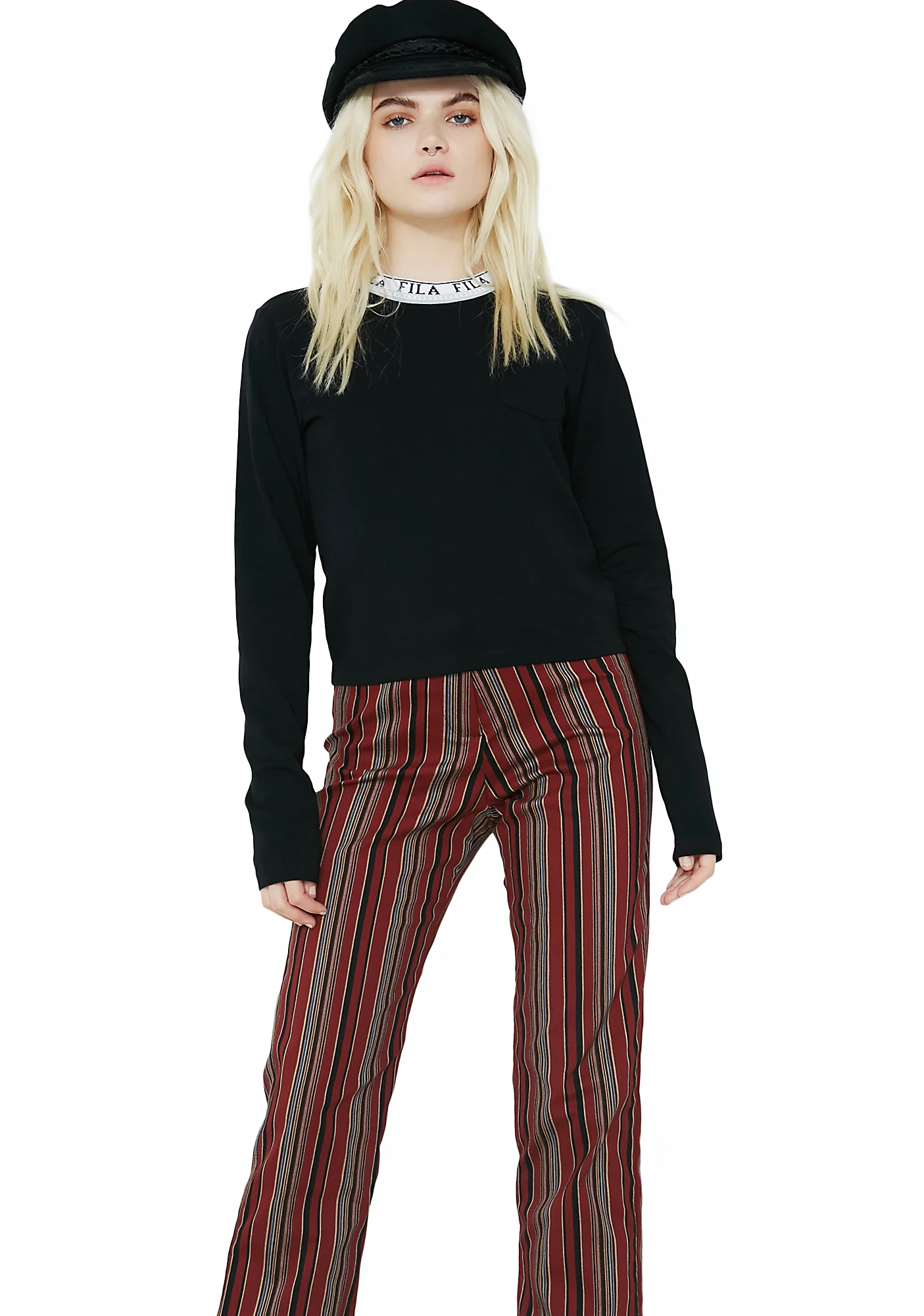 Onyx Rebecca Long Sleeve Top - Image 5