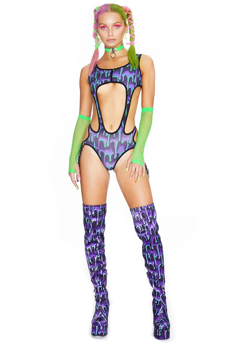 Ooey Gooey Cut-Out Bodysuit - Image 3