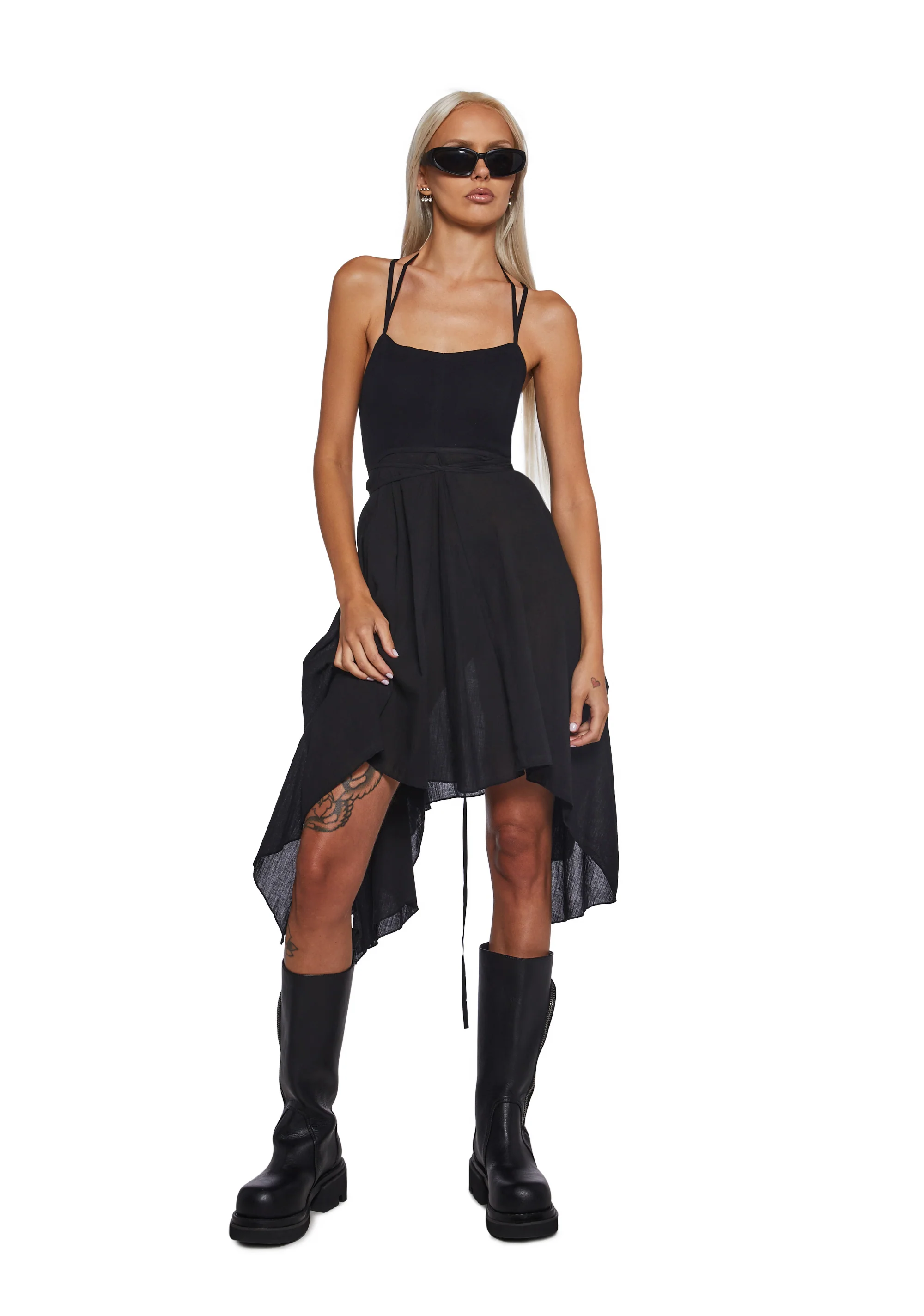 Signal Open Side Handkerchief Dress - Image 2