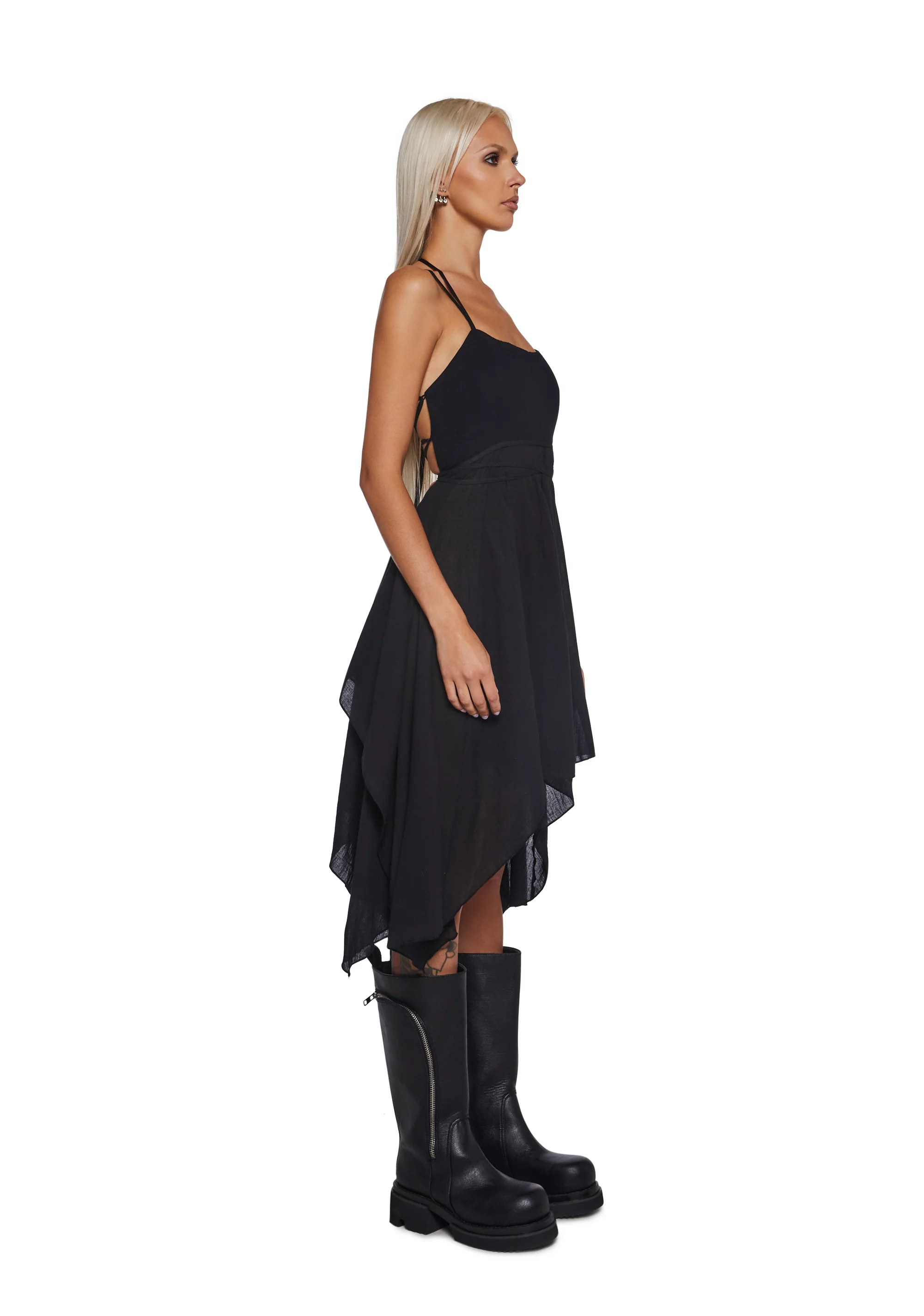 Signal Open Side Handkerchief Dress - Image 5