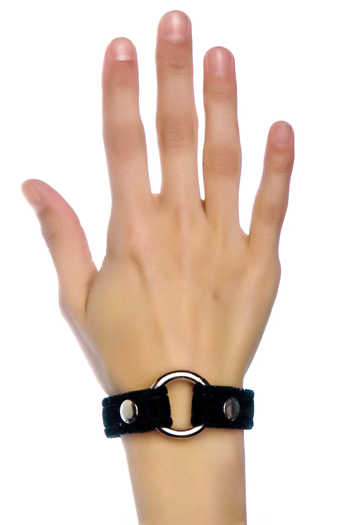 Ophelia Velvet Bracelet - Black - Image 6
