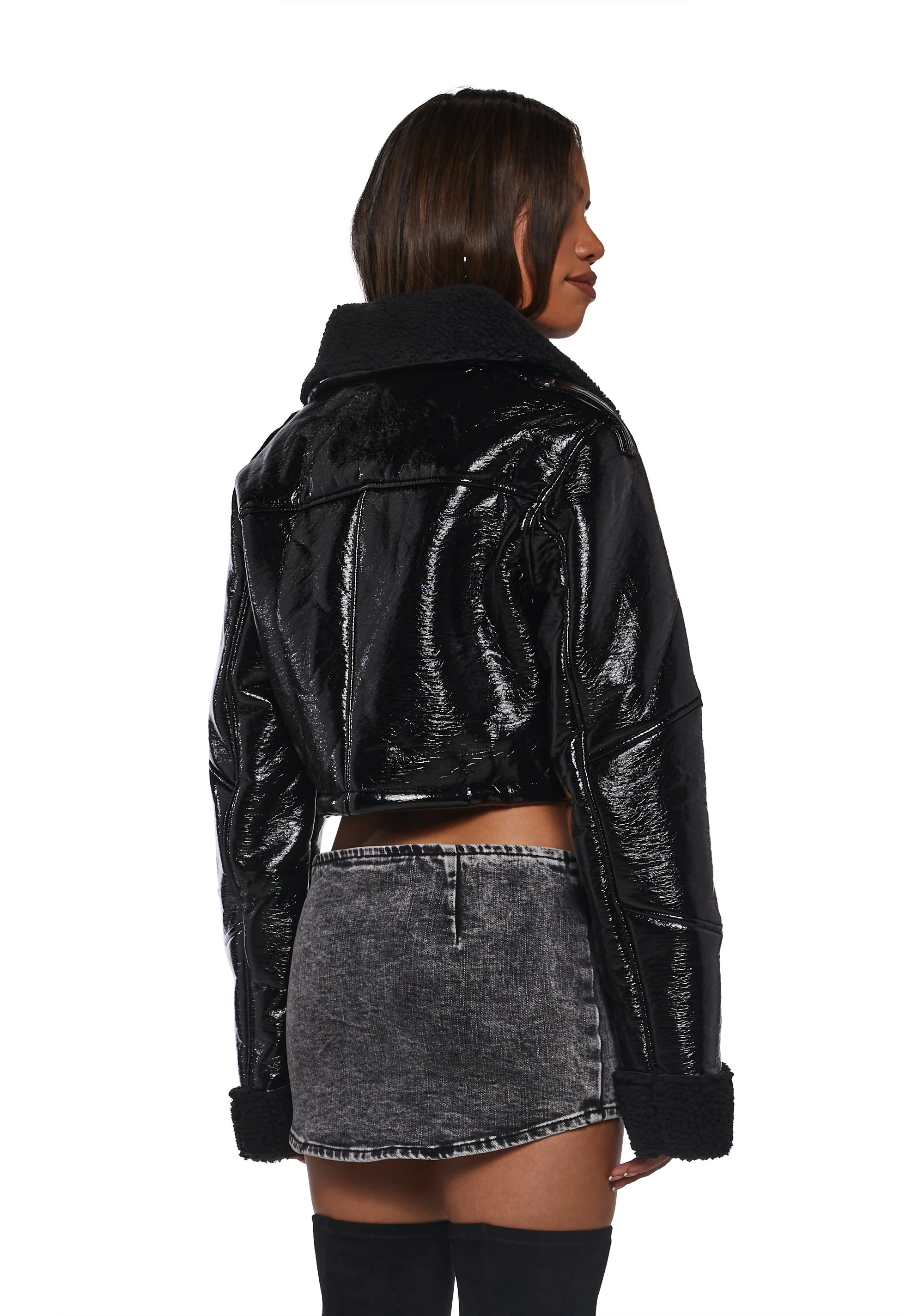Imperfect For You Cropped Jacket - Image 4
