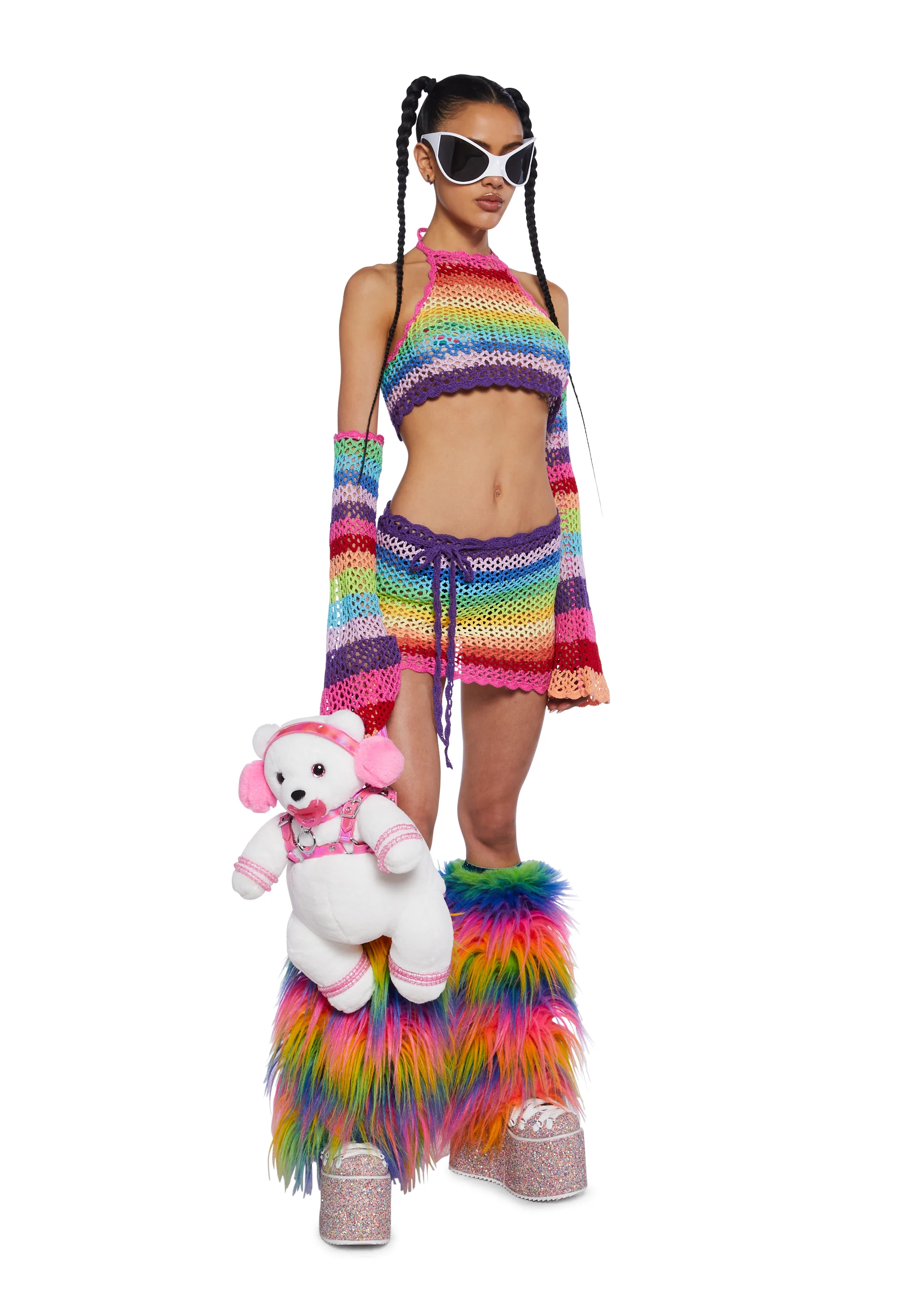 Optical Retrograde Mini Skirt - Image 2