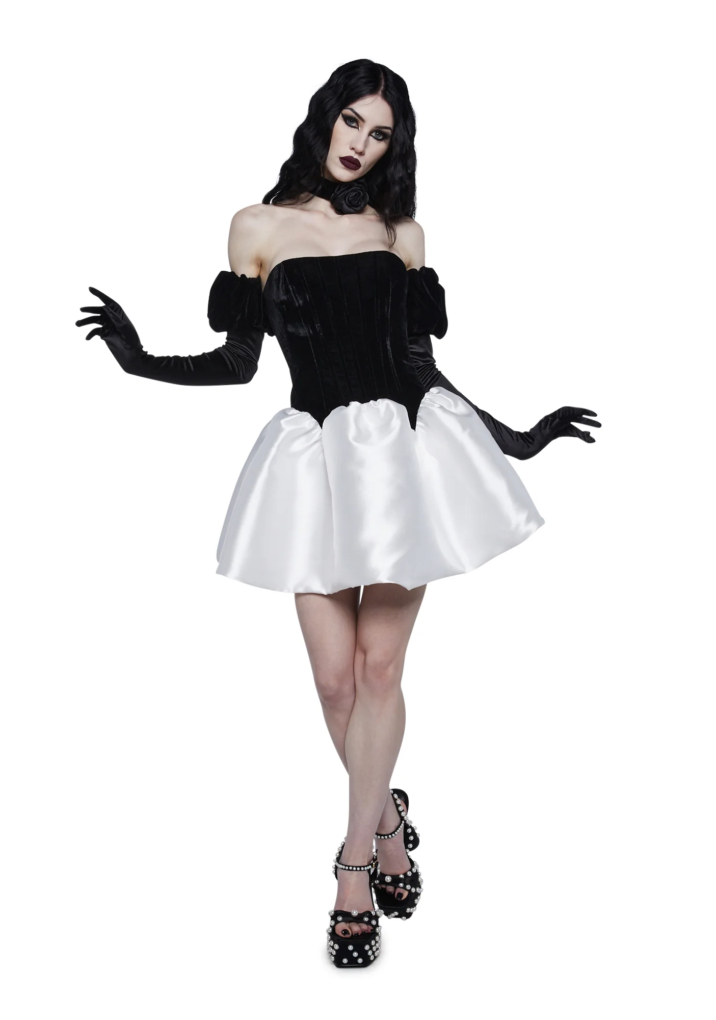 Opulent Dreams Mini Dress - Image 2