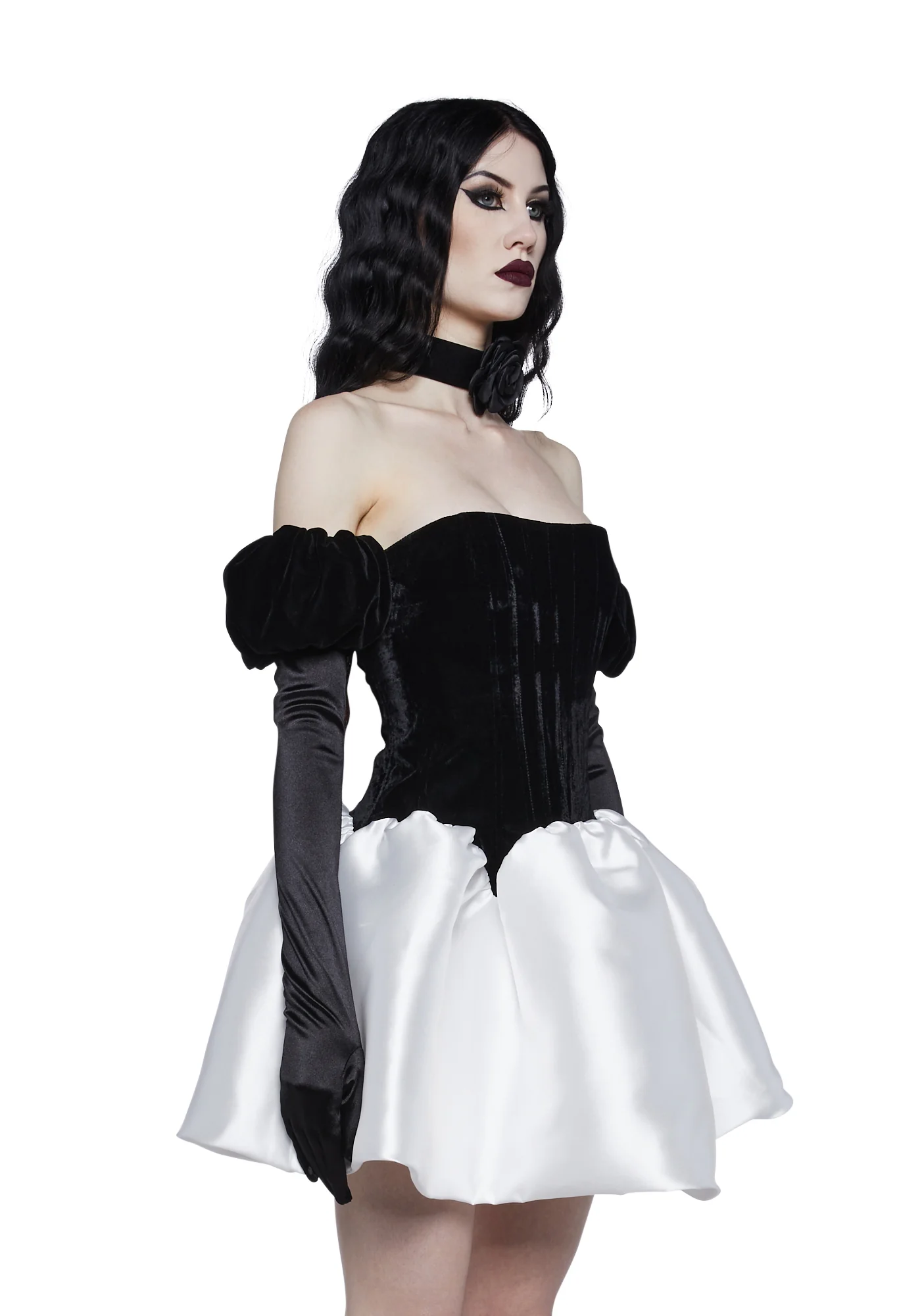 Opulent Dreams Mini Dress - Image 3