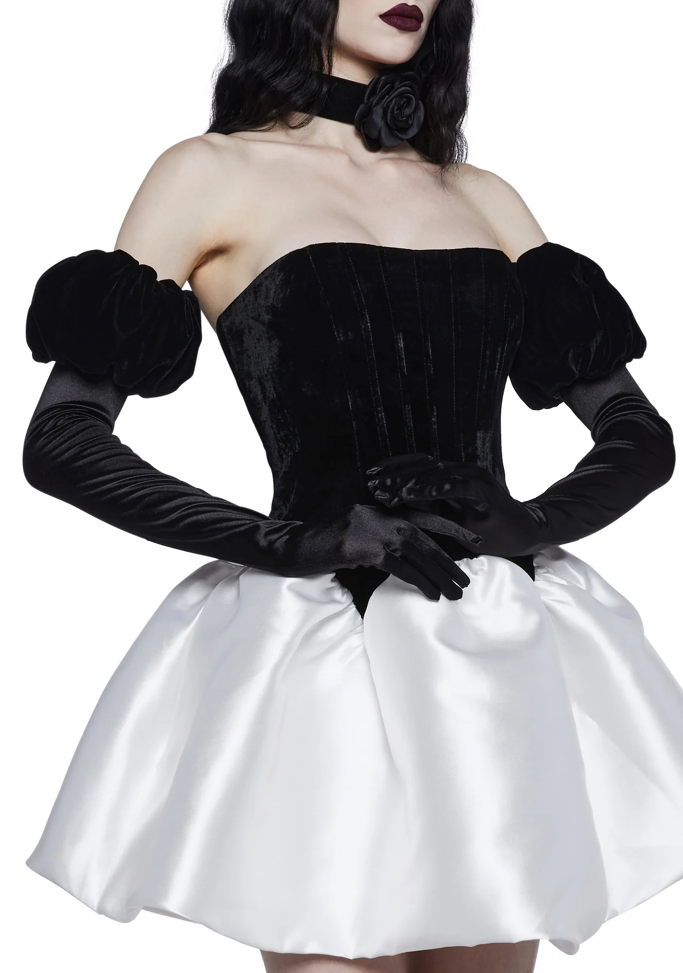 Opulent Dreams Mini Dress - Image 7