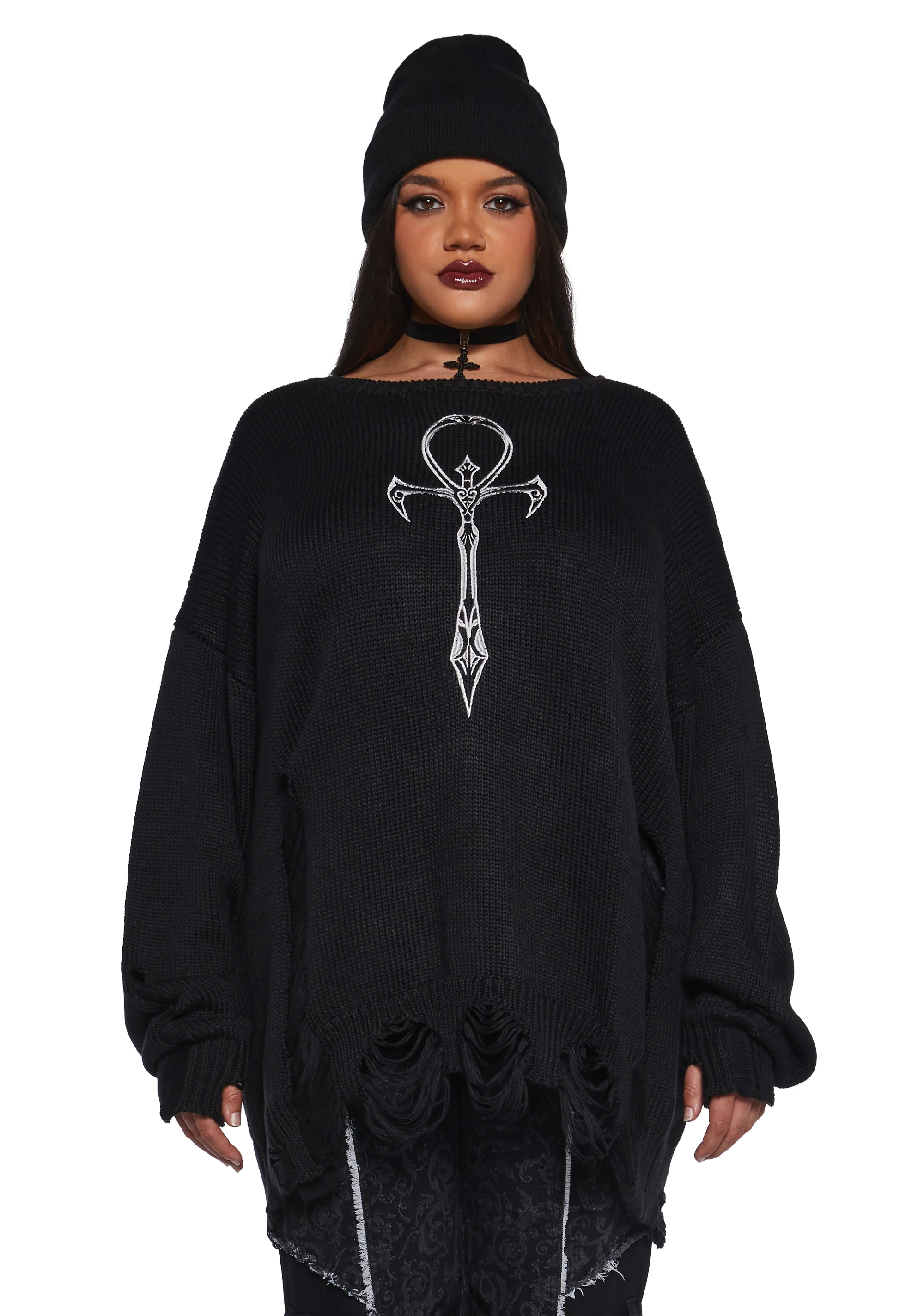 Other Side Knit Sweater - Image 2