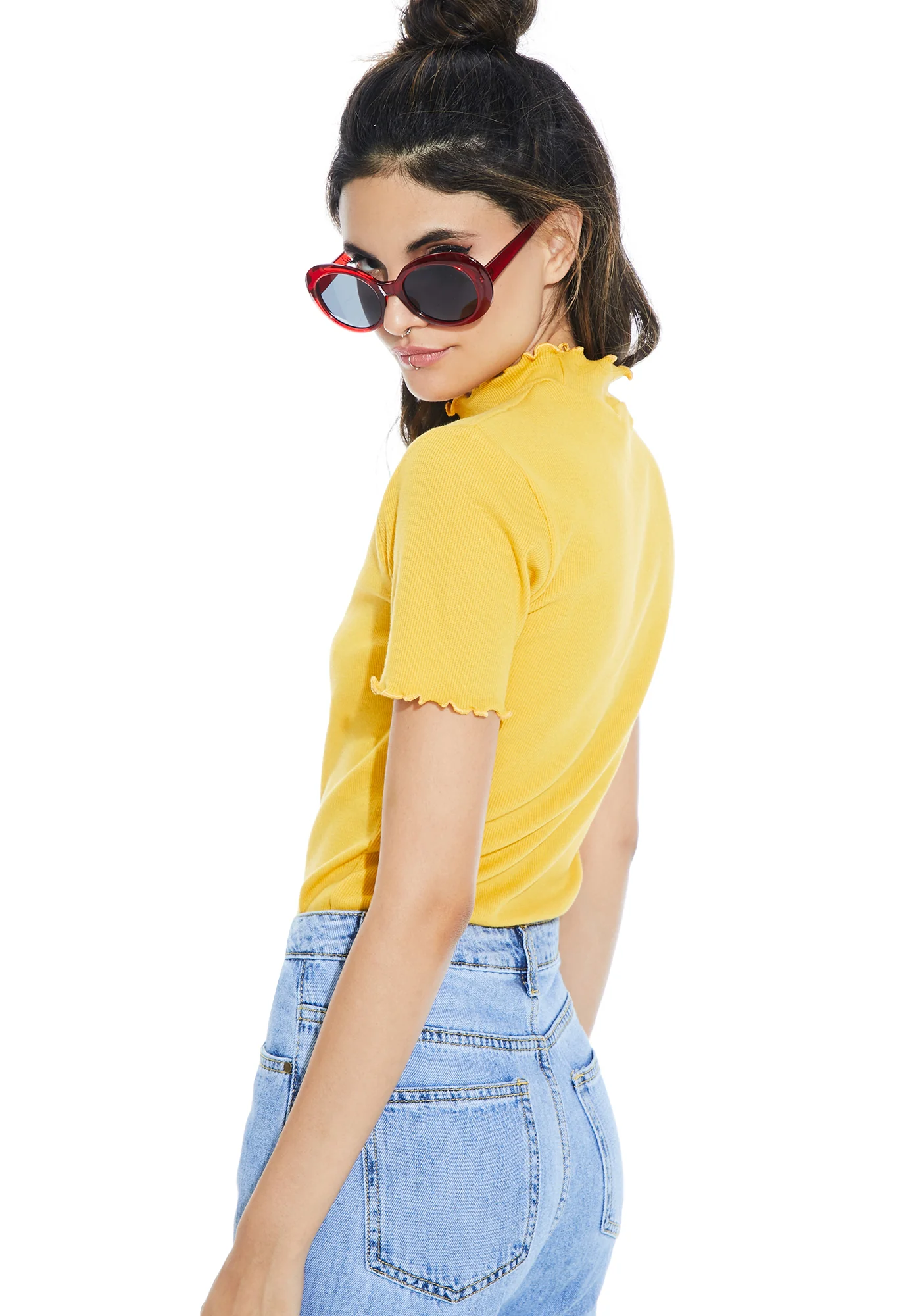 Out Came Tha Sun Baby Tee - Image 3