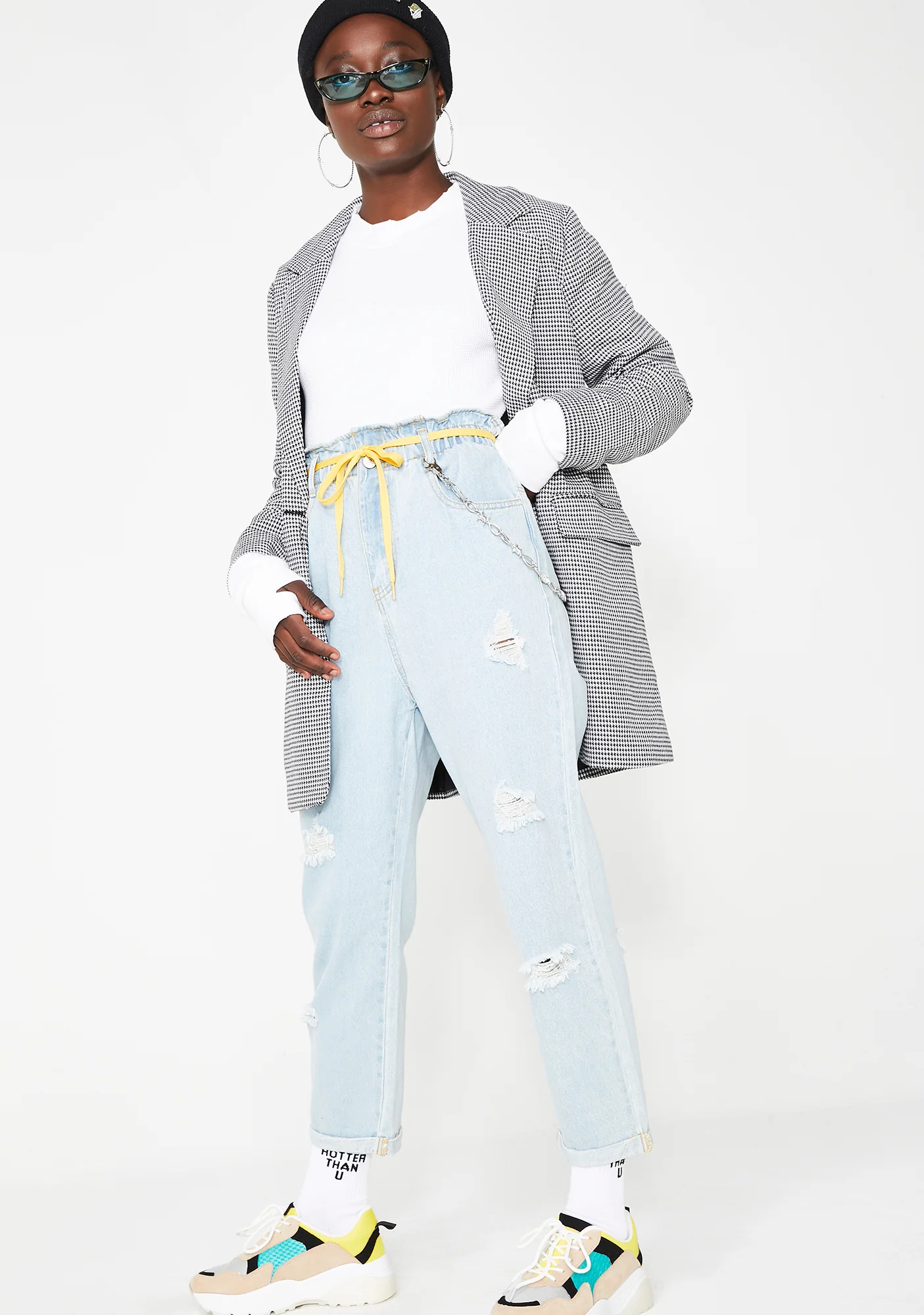 Out My Mentions Denim Jeans - Image 2