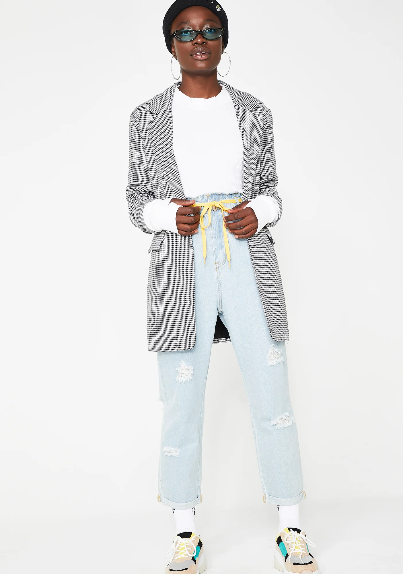 Out My Mentions Denim Jeans - Image 5