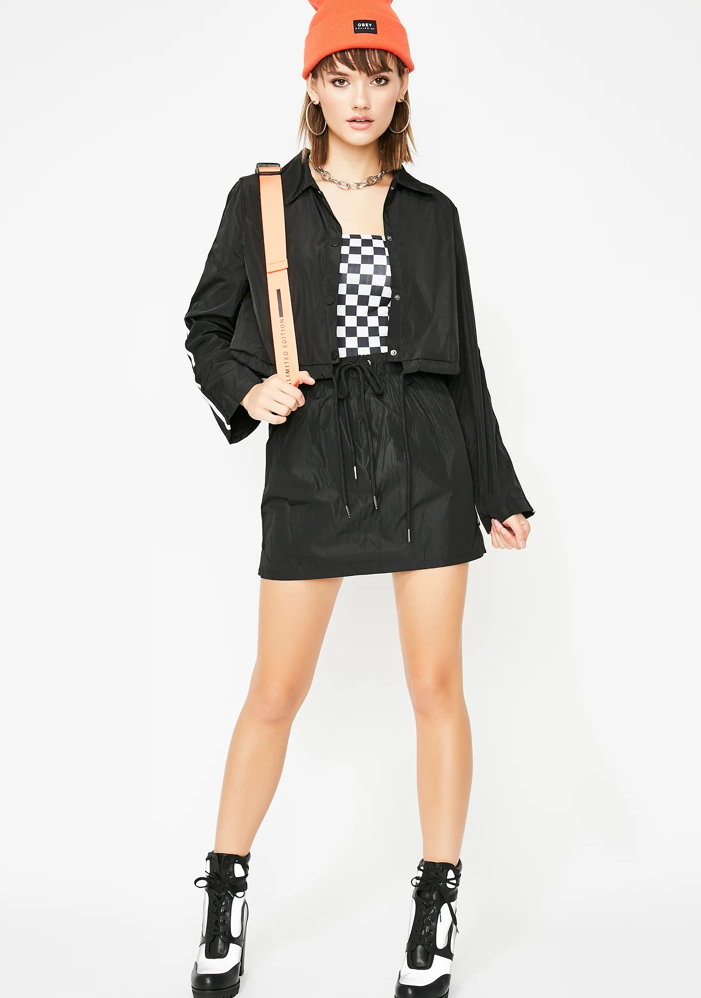 Outta Control Cropped Jacket - Image 3