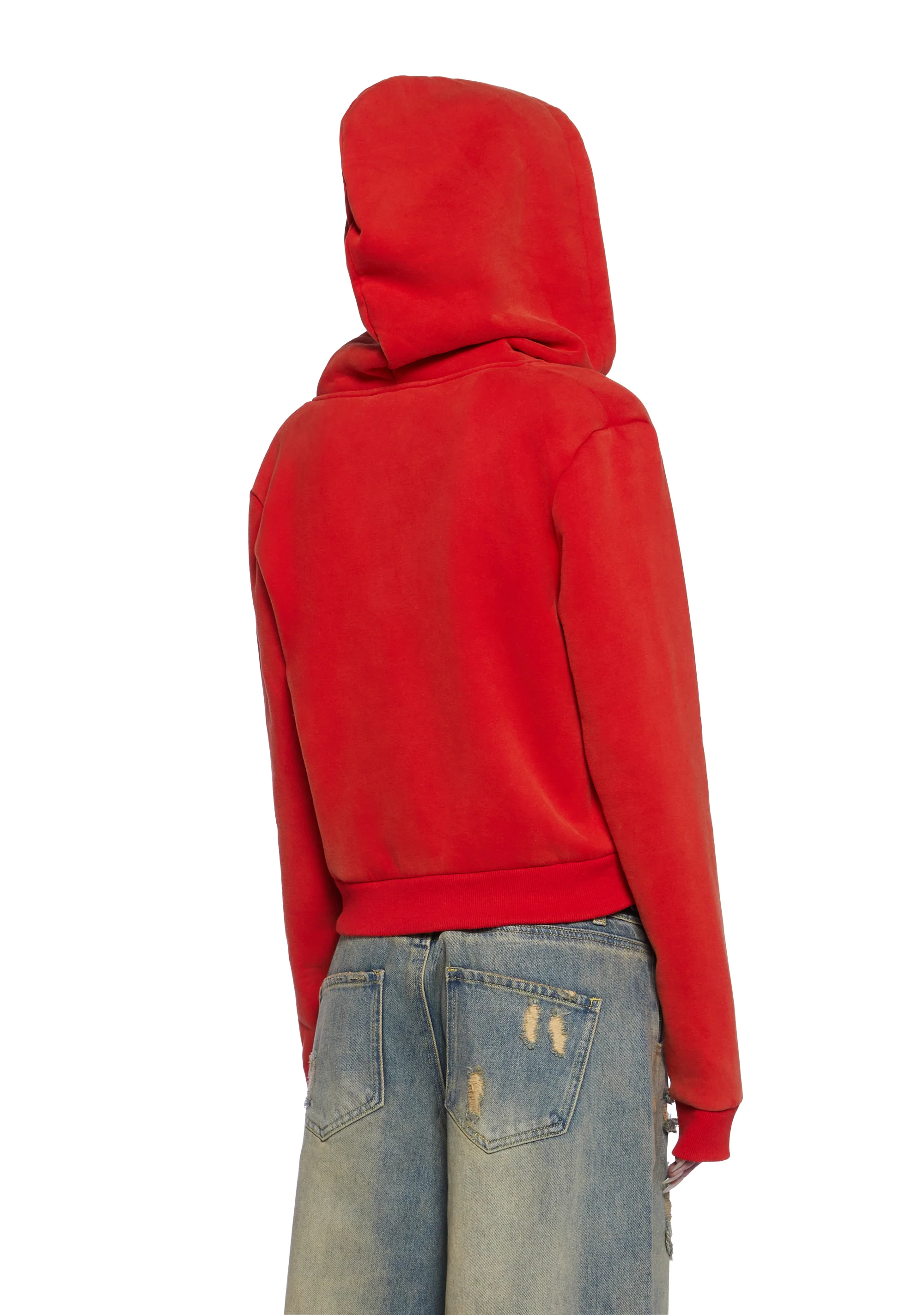 Over The Moon Cropped Hoodie - Image 4