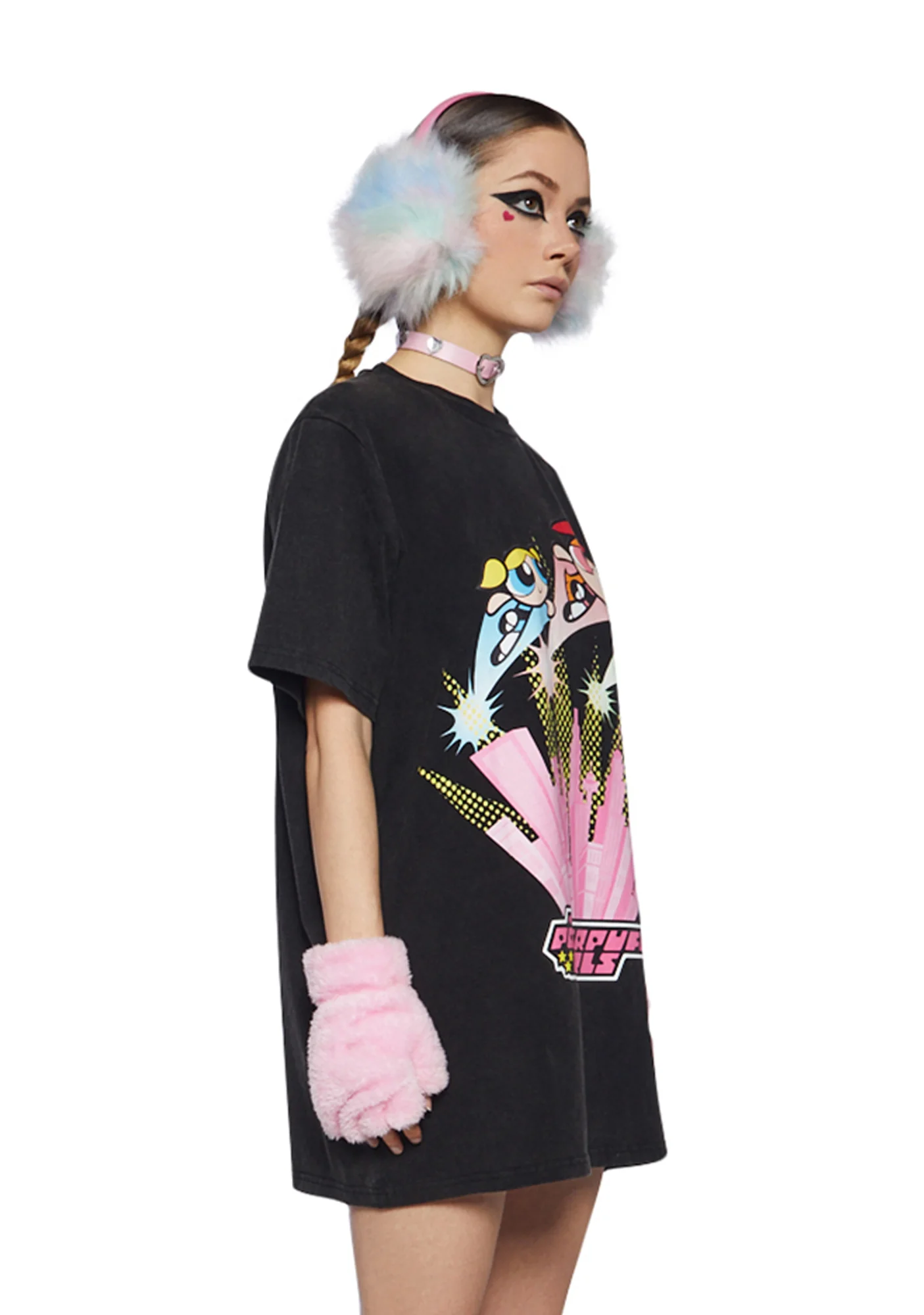 Time To Kick Butt Oversized Tee - Image 3