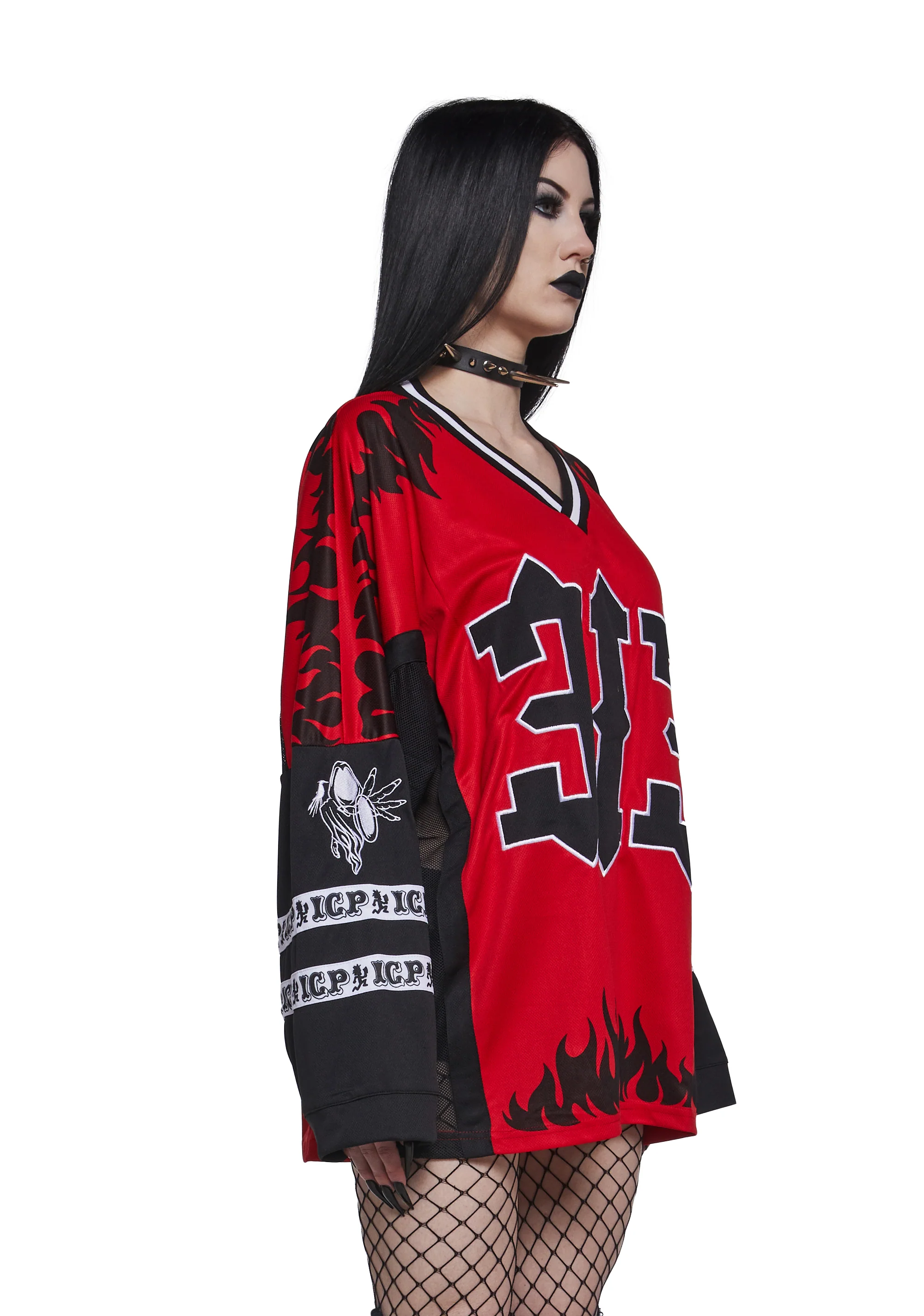 313 Hotline Oversized Jersey Tee - Image 3