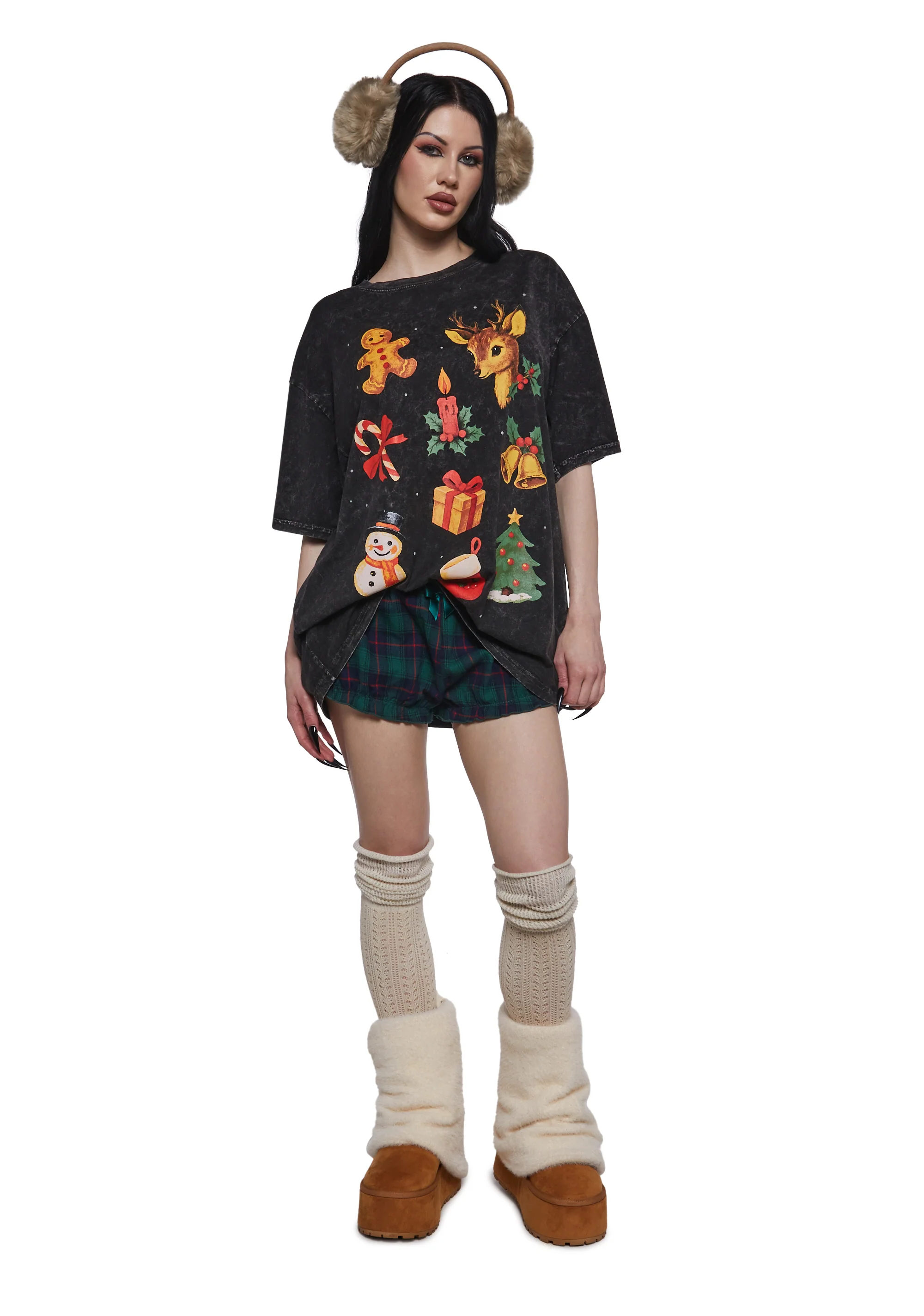 Holiday Wish List Oversized Tee - Image 2