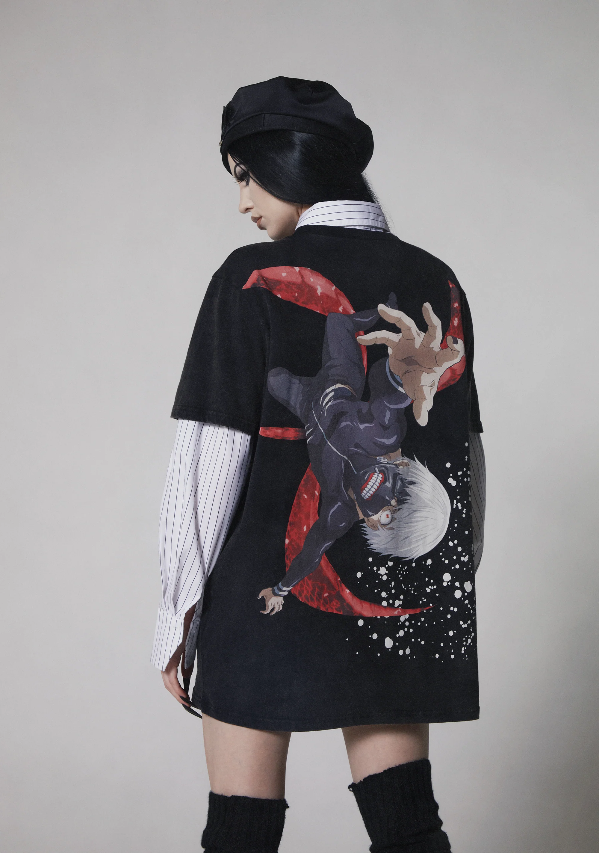 Ken Kaneki Oversized Graphic Tee - Image 11