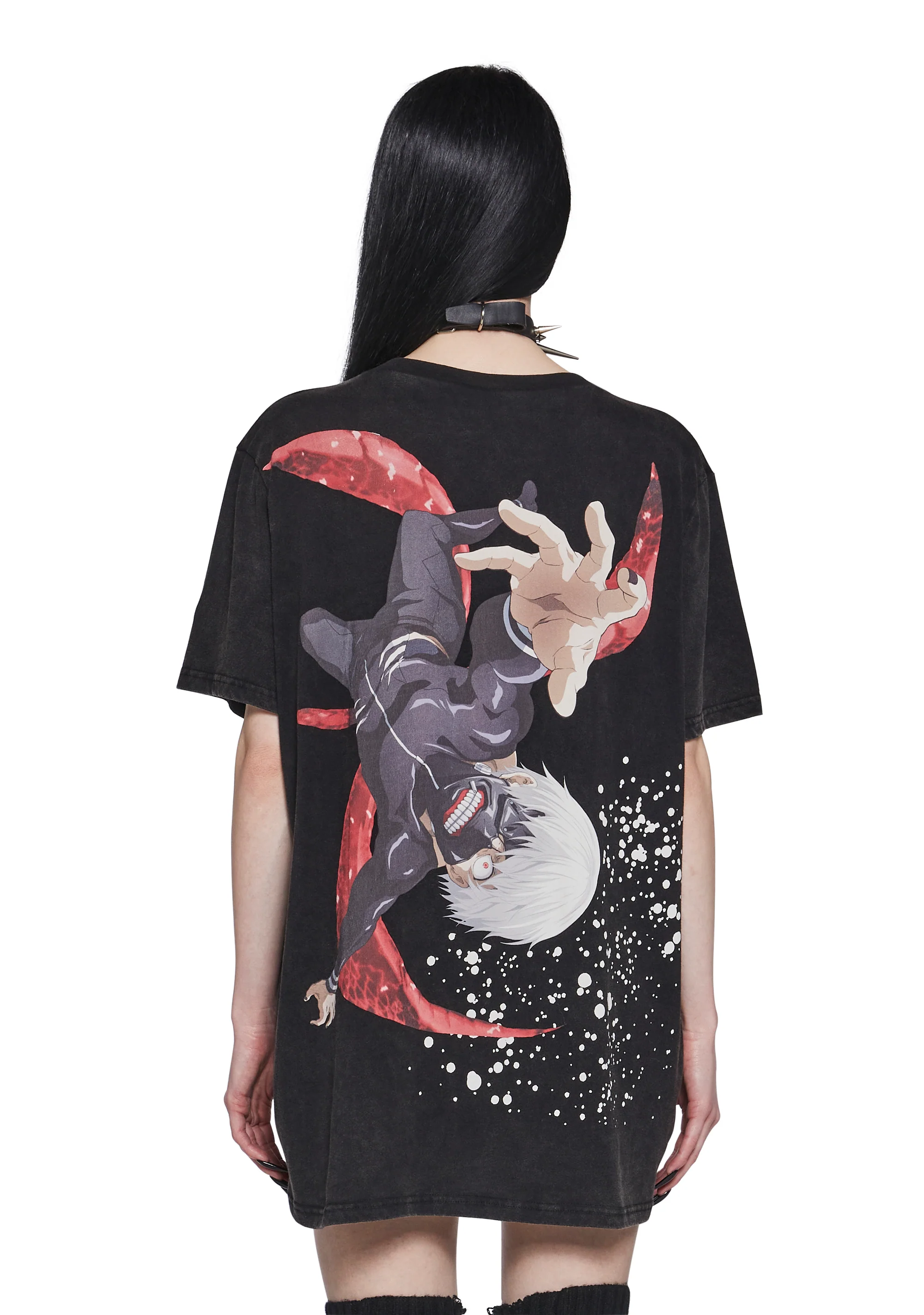 Ken Kaneki Oversized Graphic Tee - Image 5