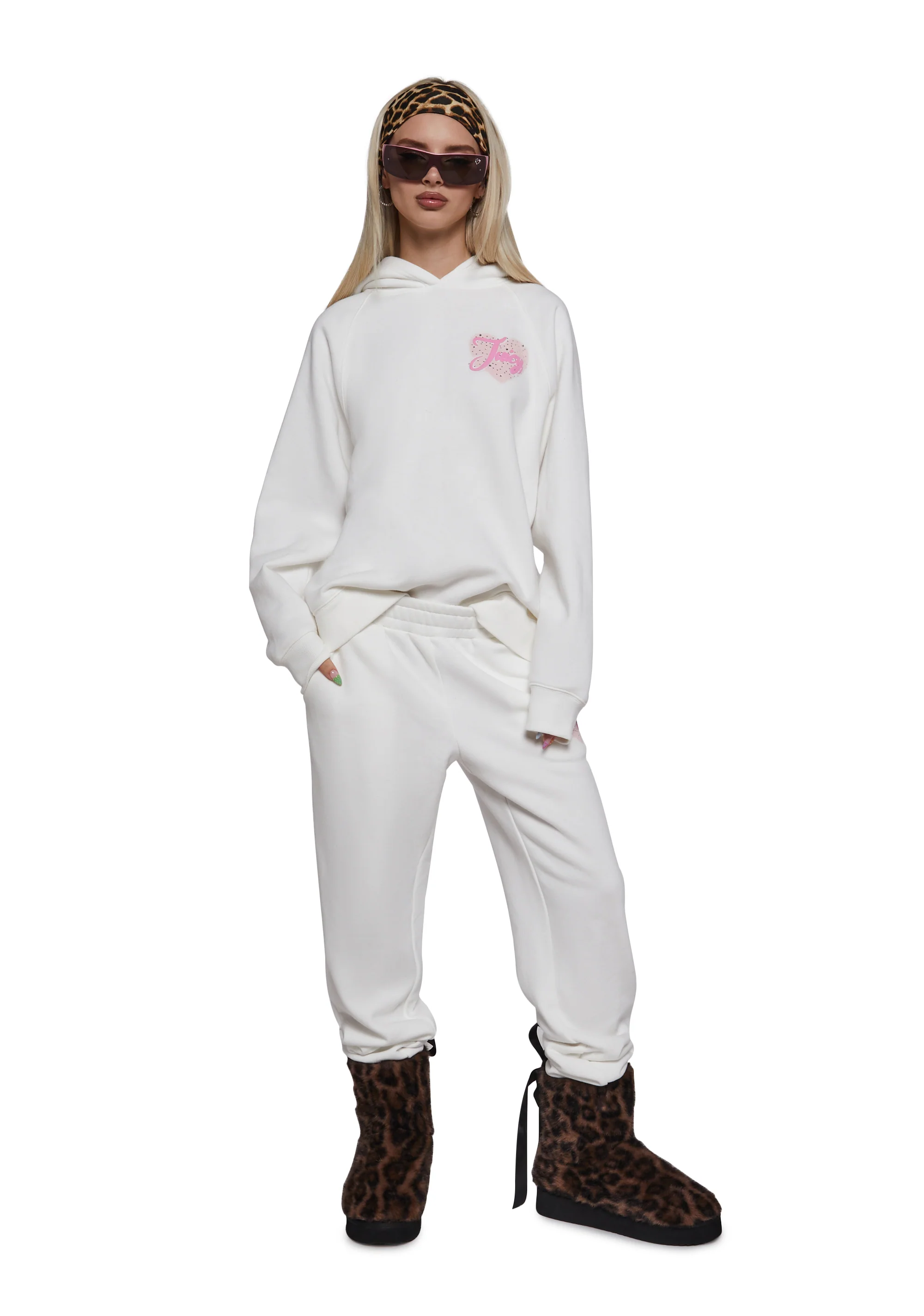 Sweetheart Fleece Oversized Hoodie - Image 2
