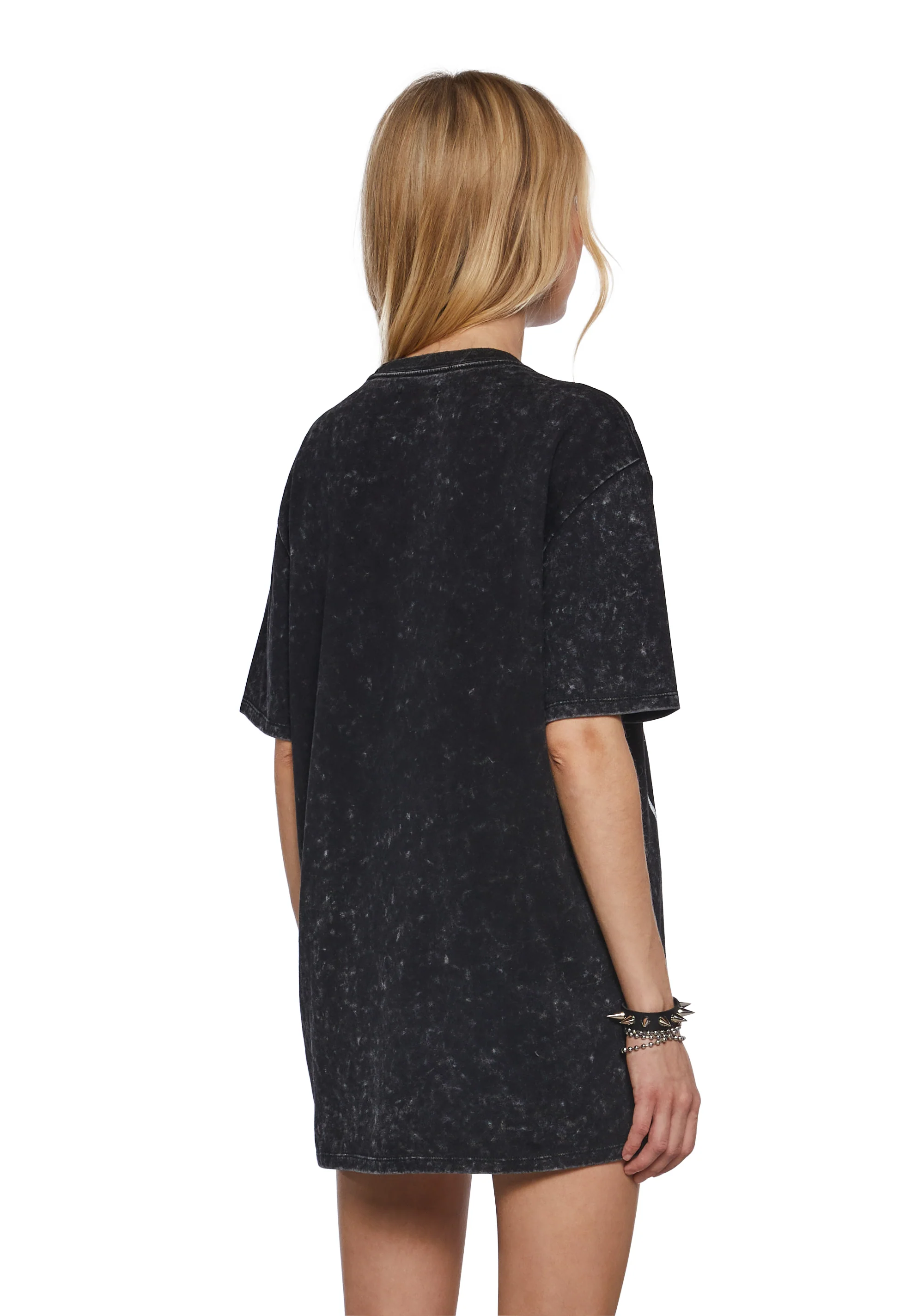 Skull Graphic Oversized Tee - Image 4