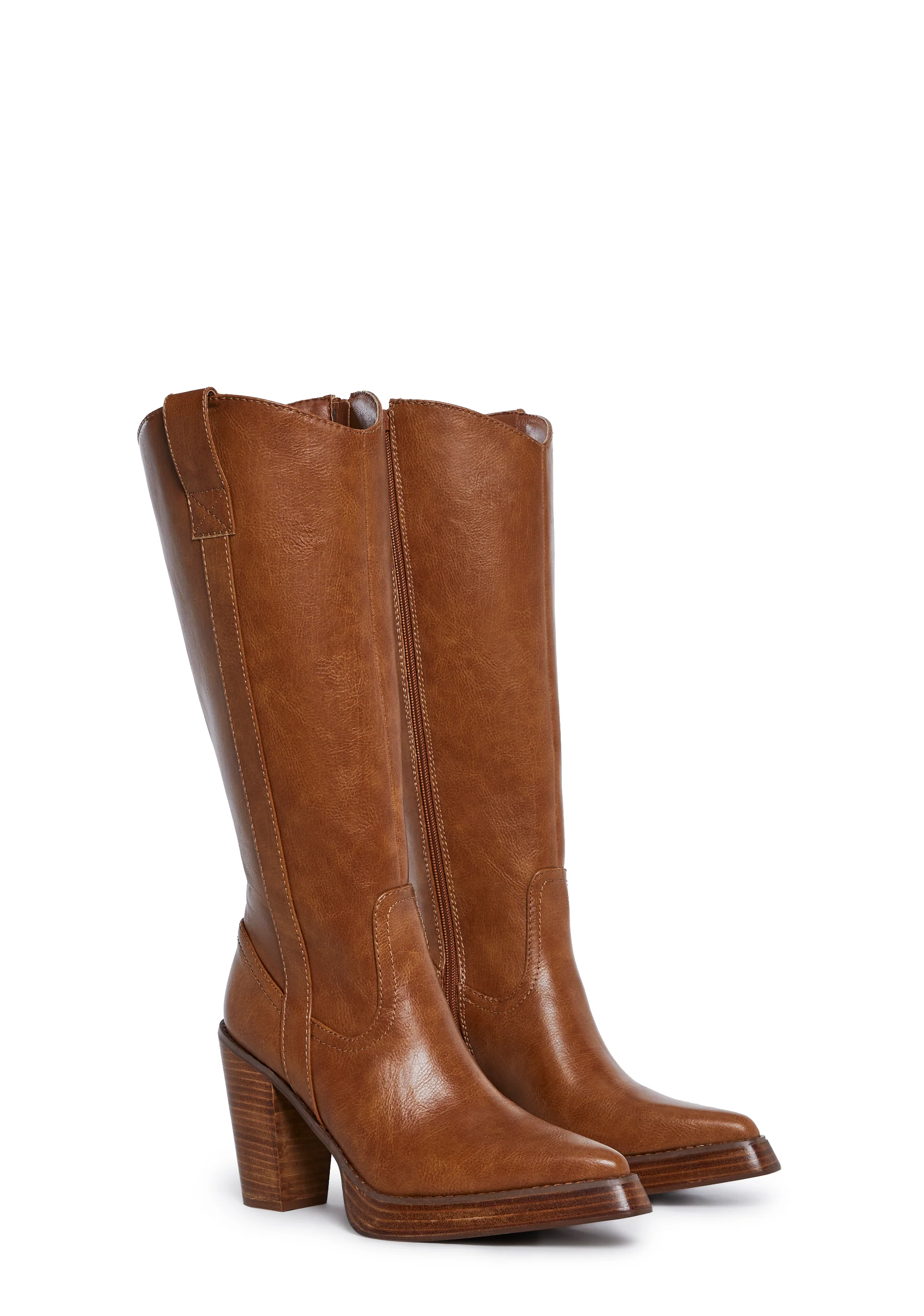 Pace Of Nature Cowboy Boots - Brown - Image 3
