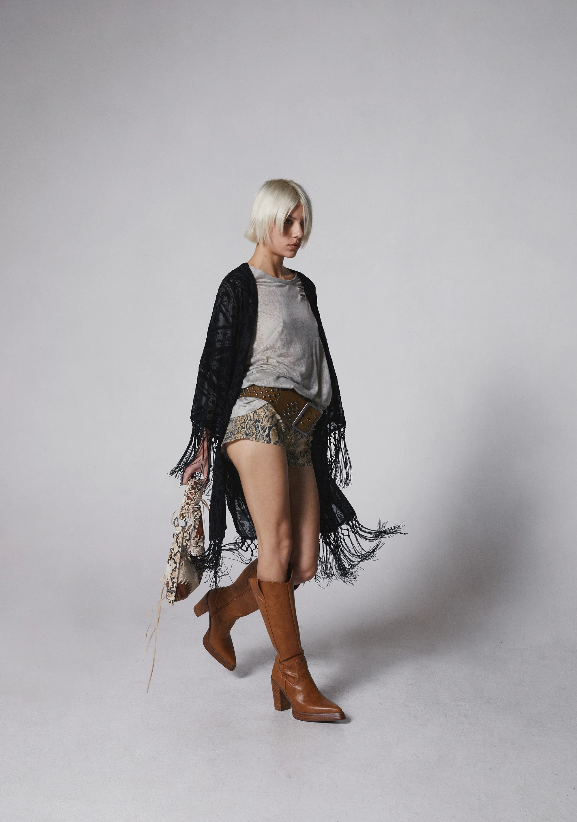 Pace Of Nature Cowboy Boots - Brown - Image 7