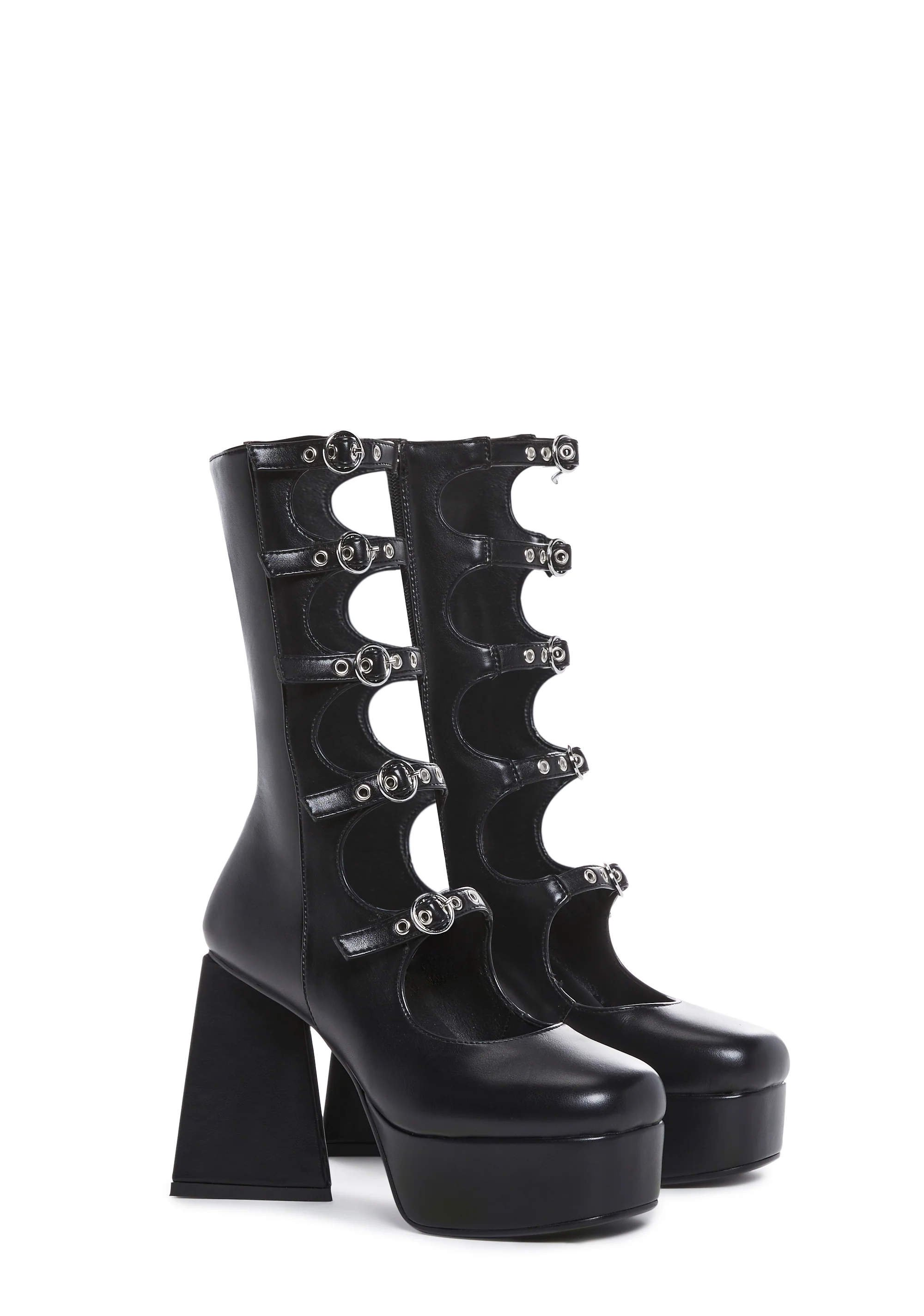 Padlock Platform Mary Janes - Image 3
