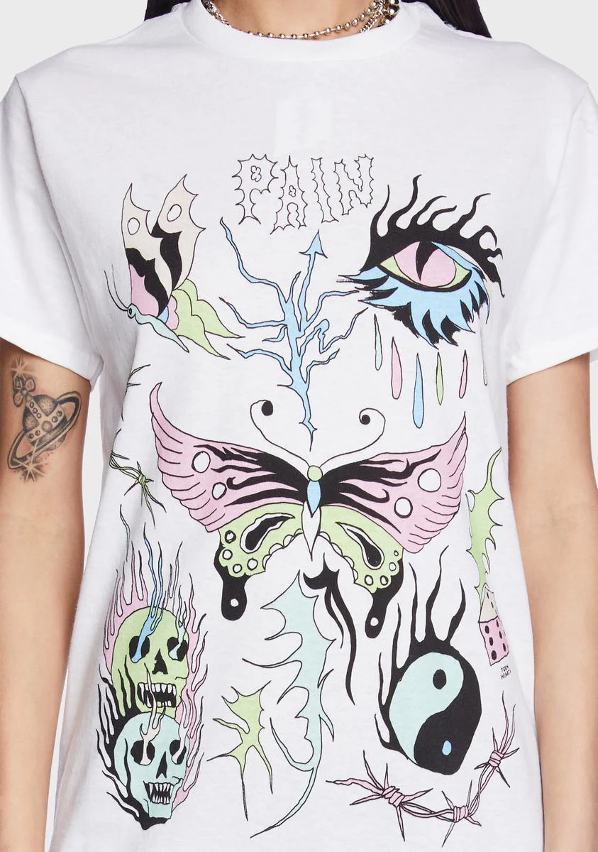 Pain Graphic Tee - Image 2