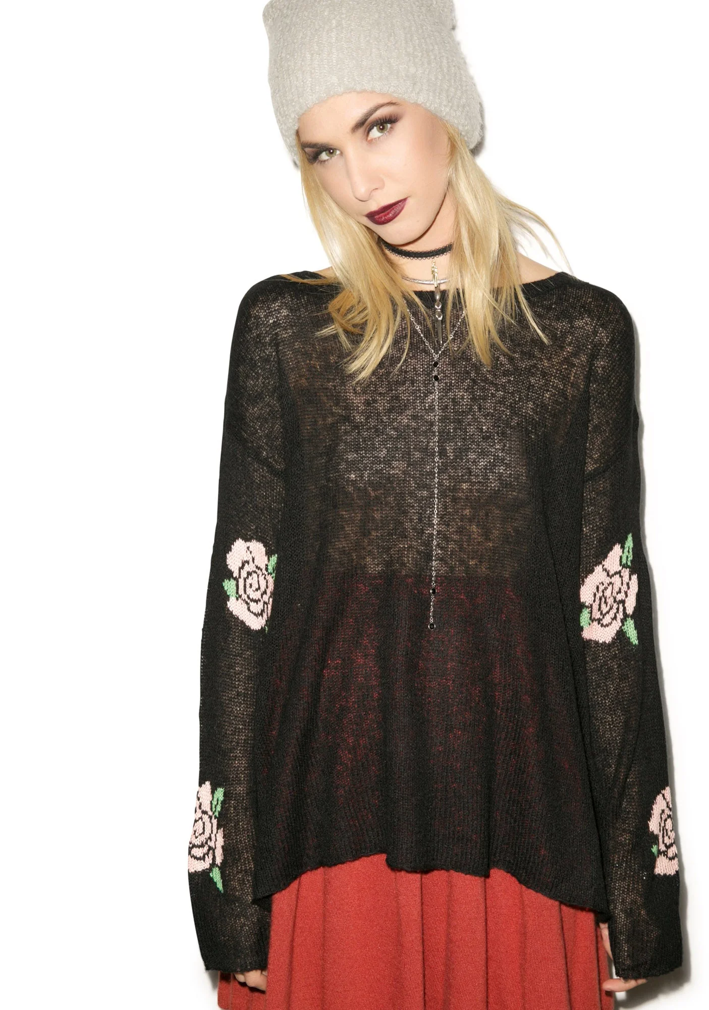 Painting The Roses Roadie Sweater - Black - Image 2
