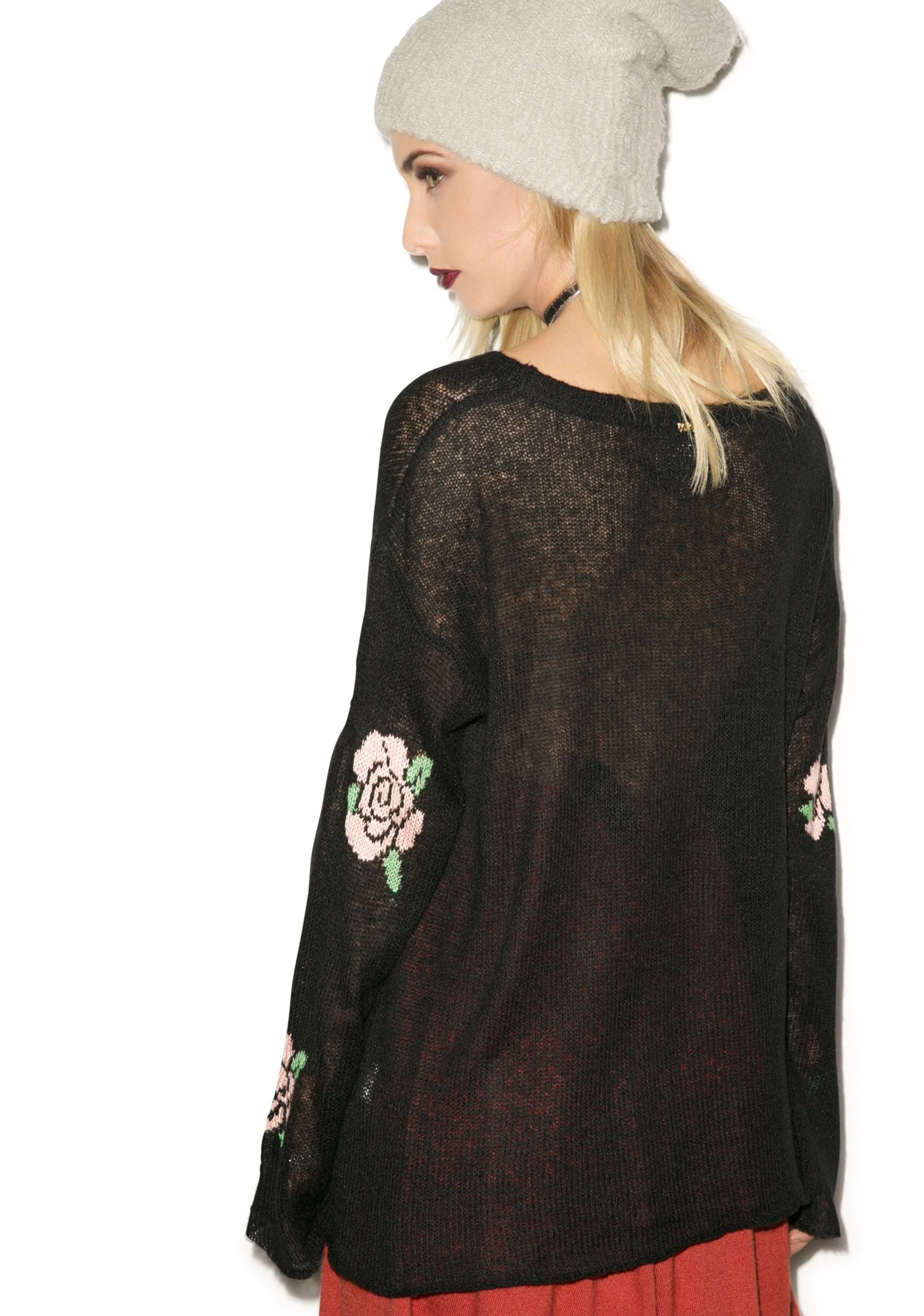 Painting The Roses Roadie Sweater - Black - Image 3
